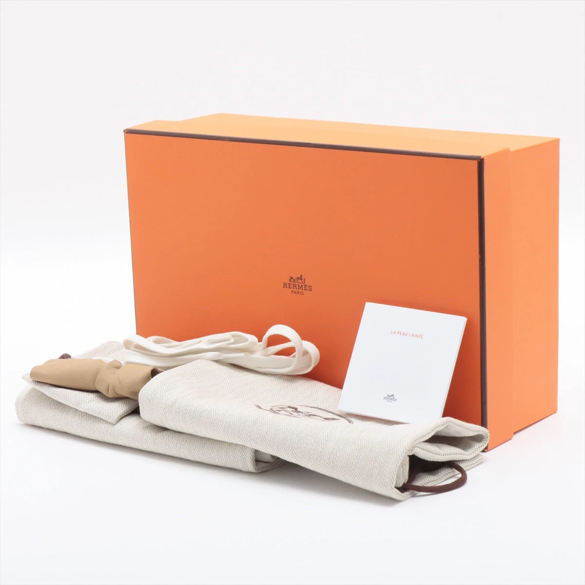 HERMES エルメス　レザー　デッキシューズ　38 1/2 エルメス レザー スニーカー 38 レディース ブラック DAY ケリー