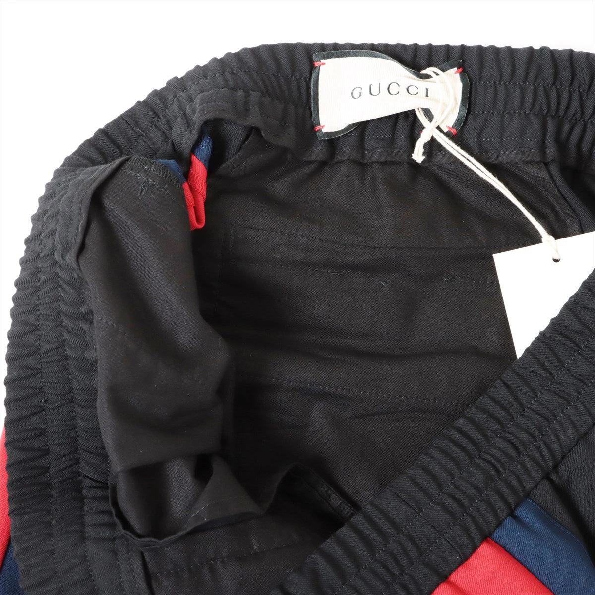 極美品 グッチ トラックパンツ モヘヤ サイドウェブ シェリーライン XL 46 極美品 グッチ トラックパンツ モヘヤ サイドウェブ シェリーライン XL 46