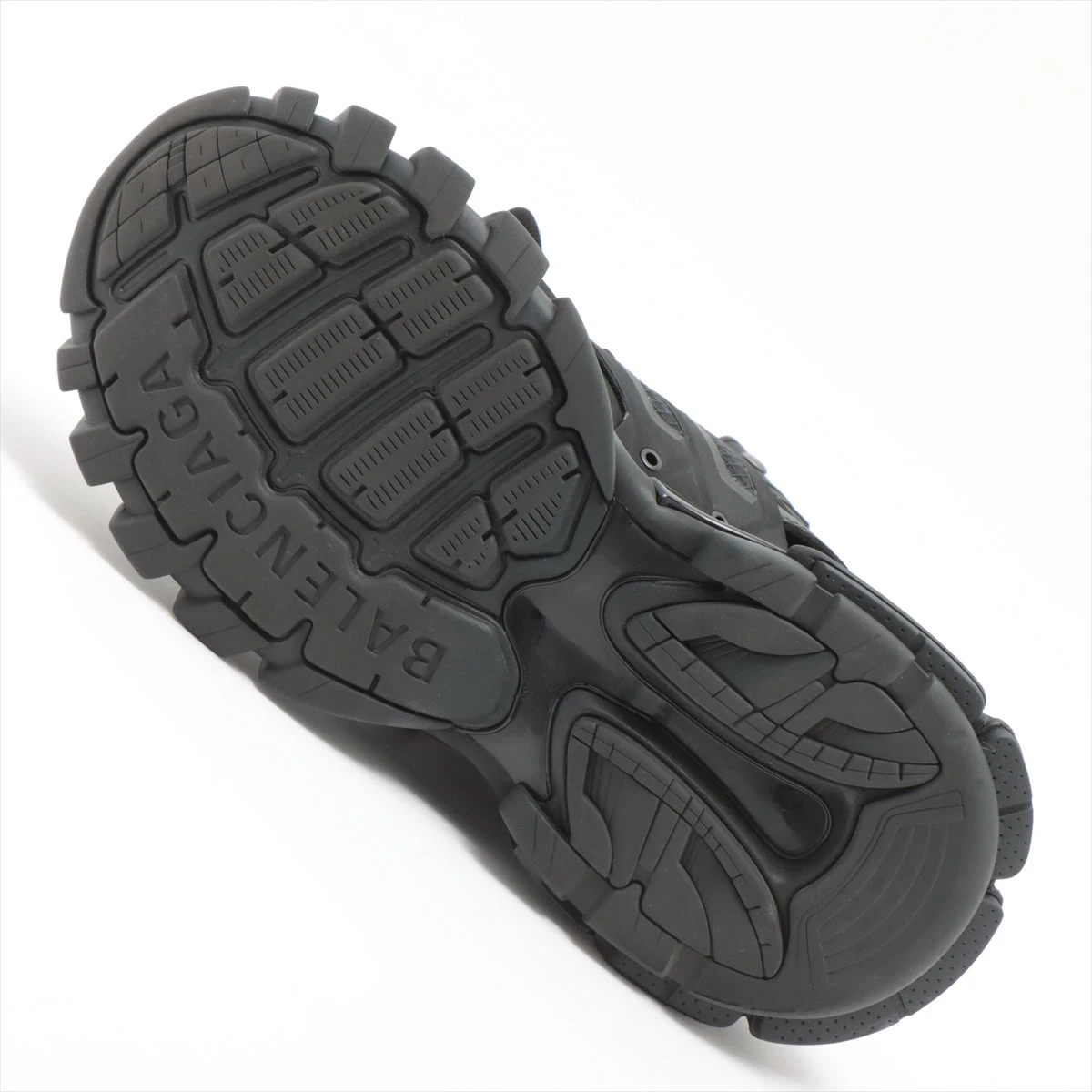 バレンシアガ メッシュ×レザー ハイカットスニーカー 39 ユニ