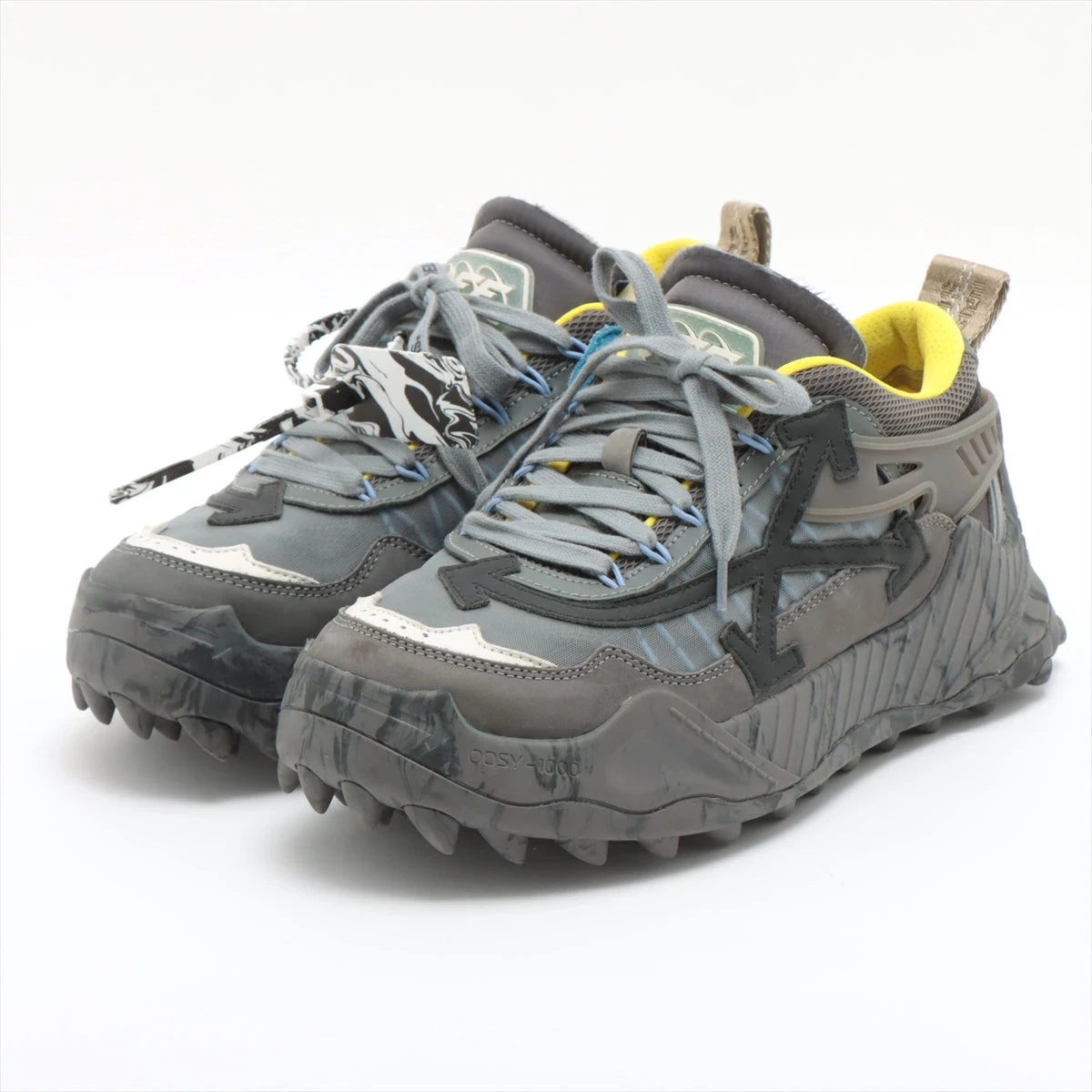 ODSY-1000 サイズ40 イタリア製　オフホワイト Off-White Men's Odsy 1000 Sneakers in White Off-White