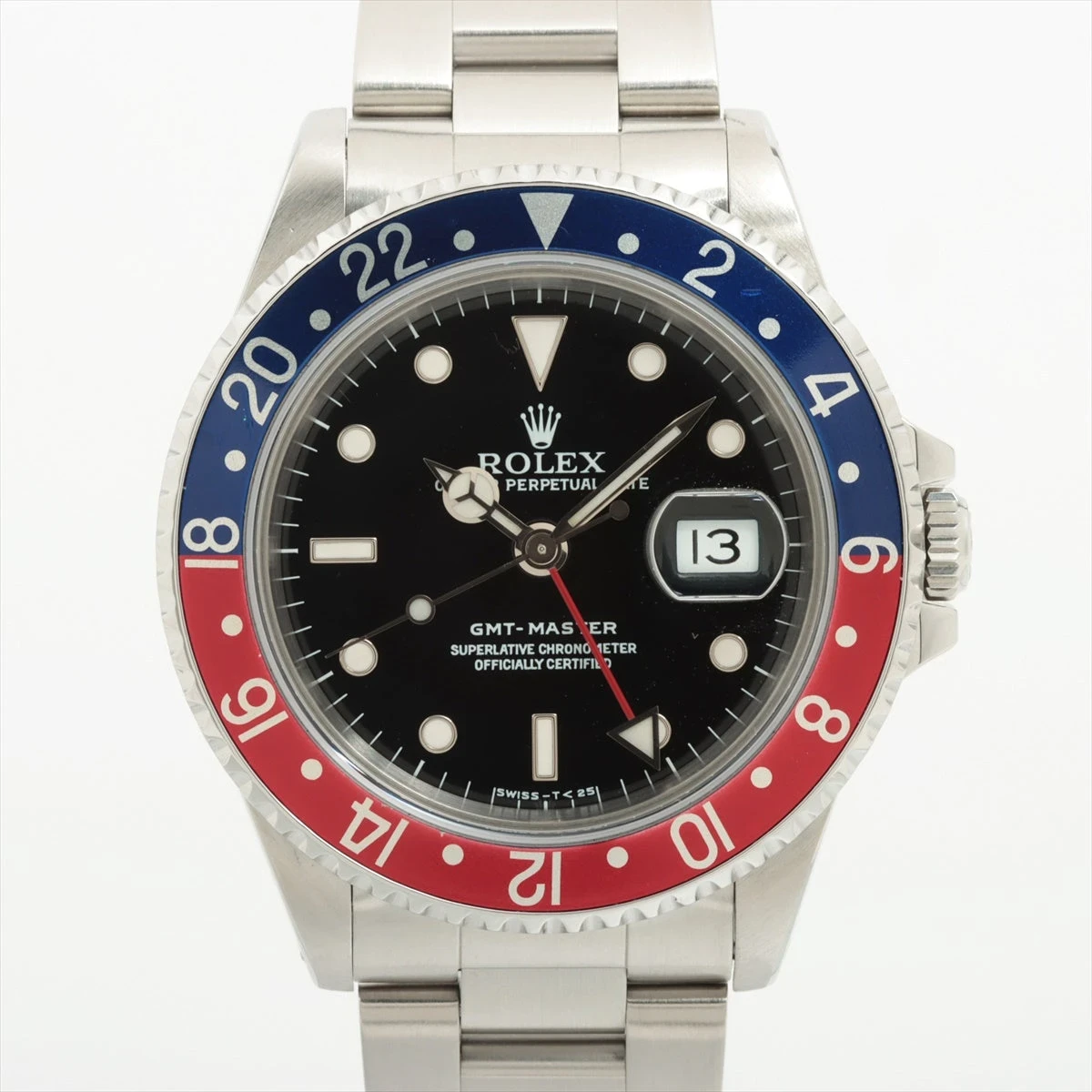 ロレックス GMTマスター 16700 SS AT 黒文字盤