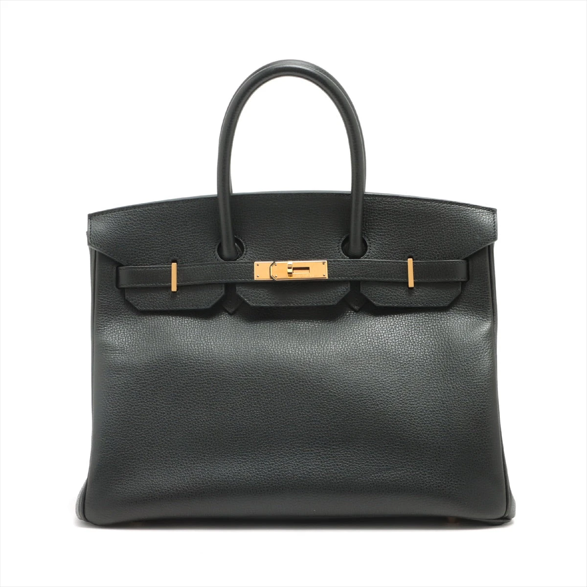 エルメス バーキン35 アルデンヌ ブラック ゴールド金具 □L:2008年