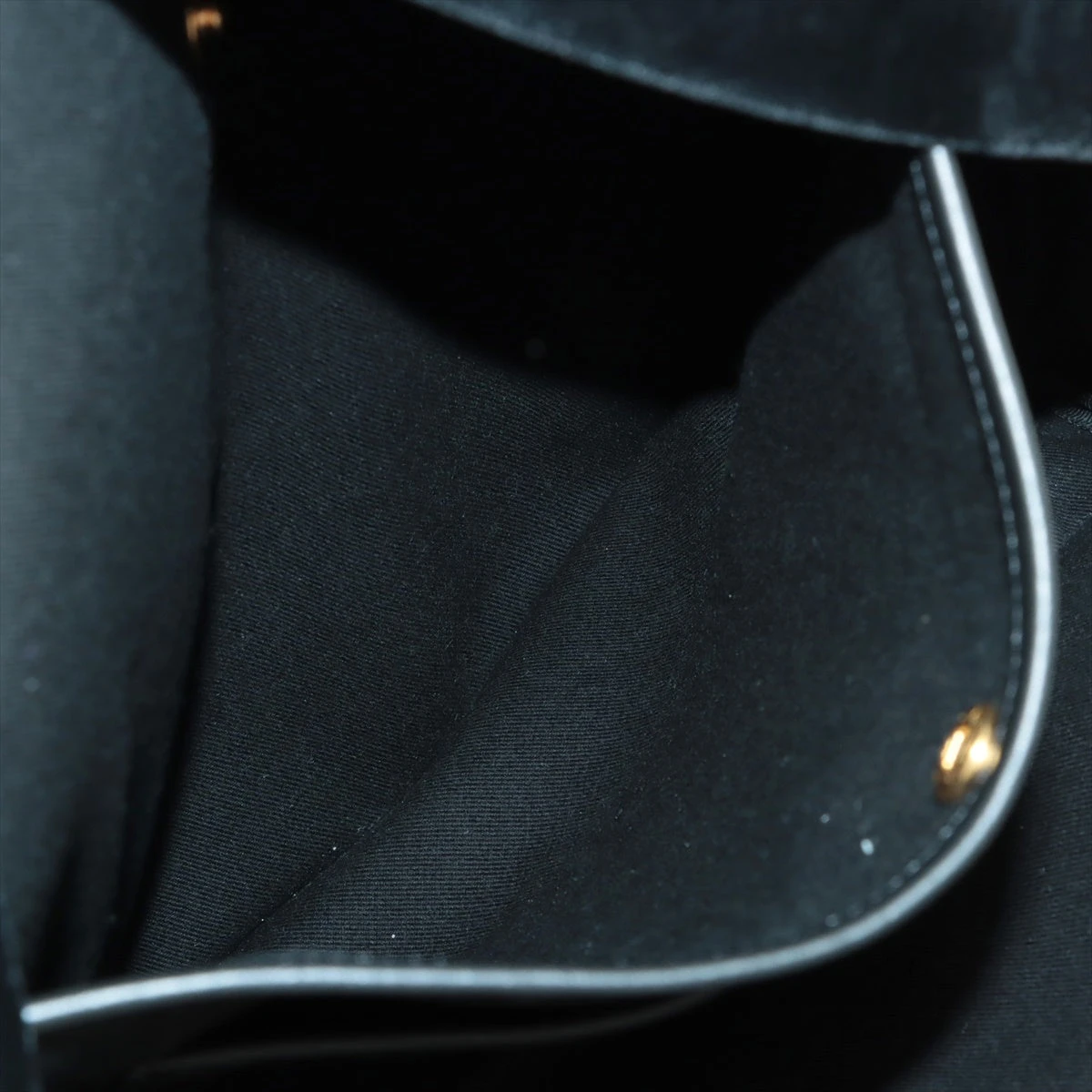 トムフォード ベルベット×レザー バックパック/リュック ブラック