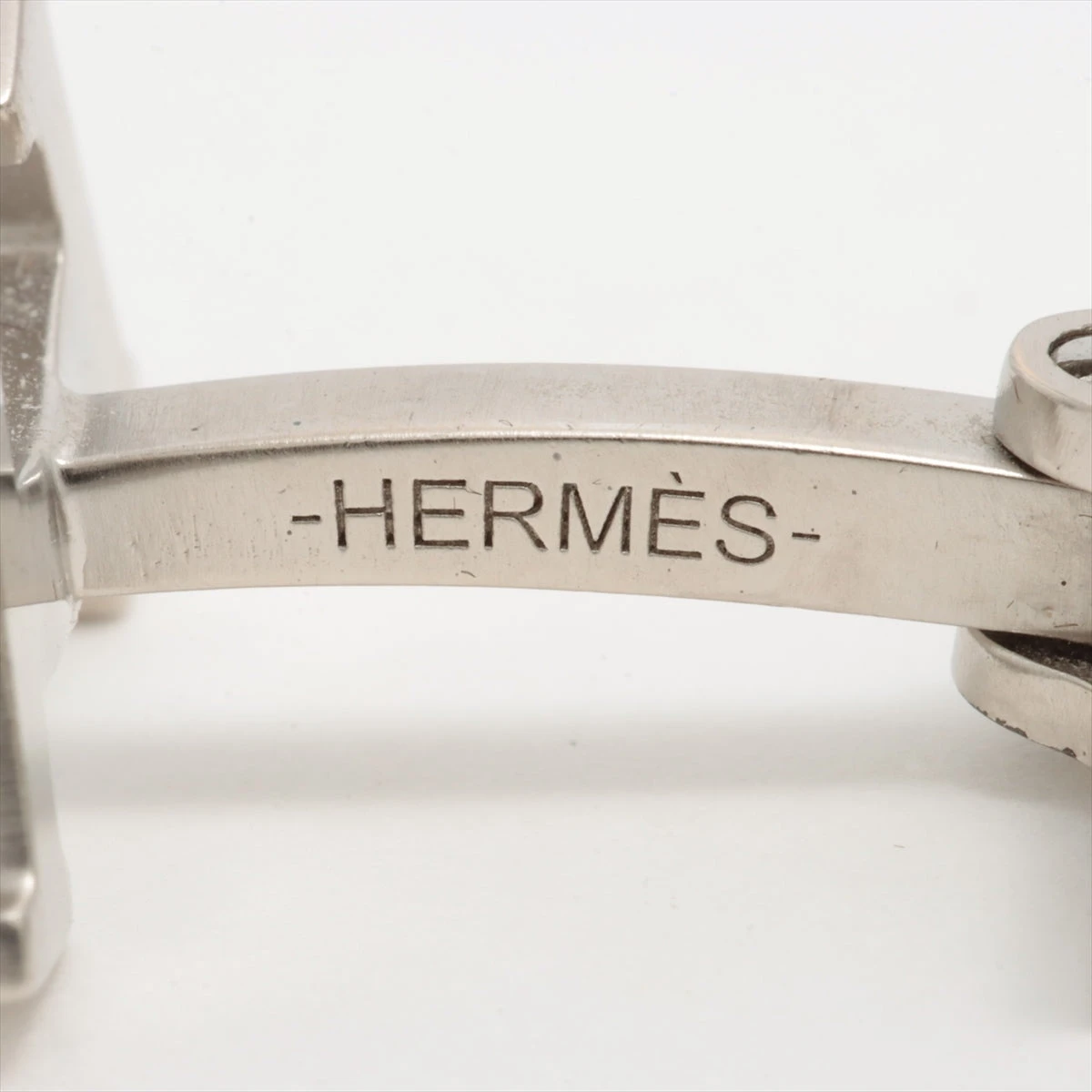 HERMES - エルメス シェーヌダンクル カフス シルバー 925 - c
