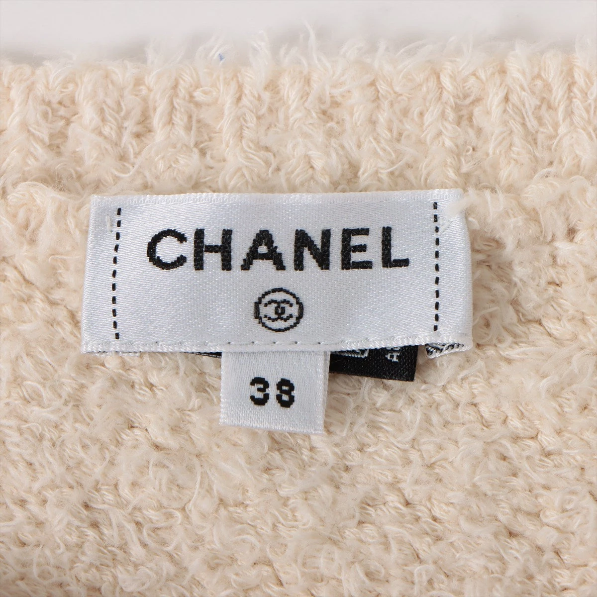 【どーれ】シャネル 38 ネイビー コットンカシミヤ リブニットワンピース 楽天市場】シャネル CHANEL ニットワンピース ワンピース 衣料品