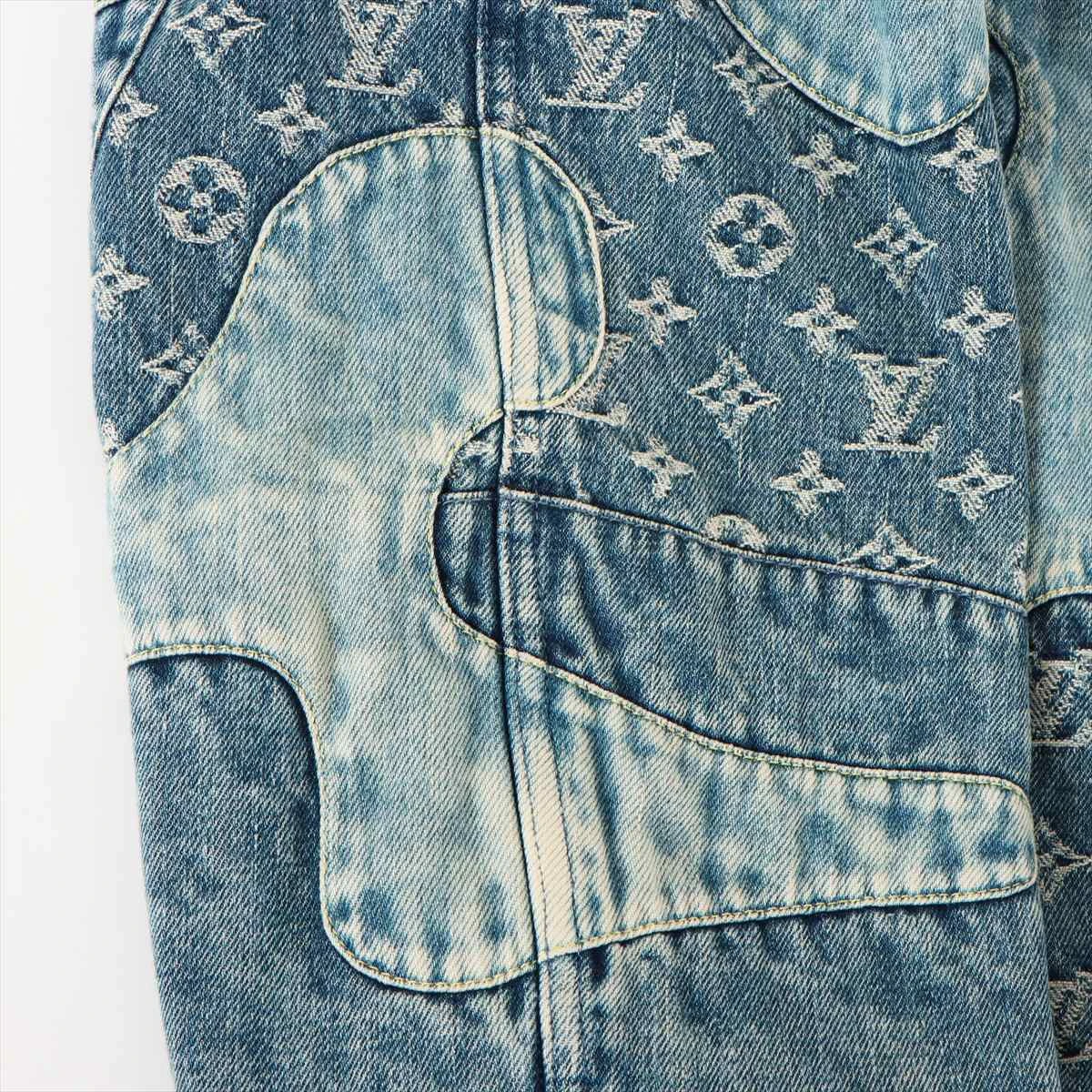 ヴィトン×NIGO 22SS コットン デニムジャケット 50 メンズ