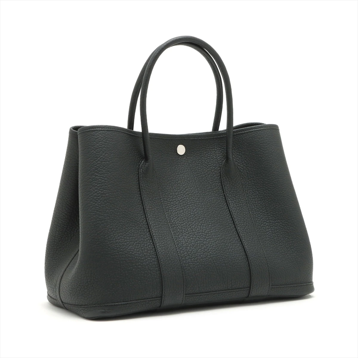 ✨新品展示品✨HERMES ガーデンパーティPM❤️ネゴンダ 超人気ブラック✨ エルメス ガーデンパーティMM ネゴンダ ブラック シルバー金具 U