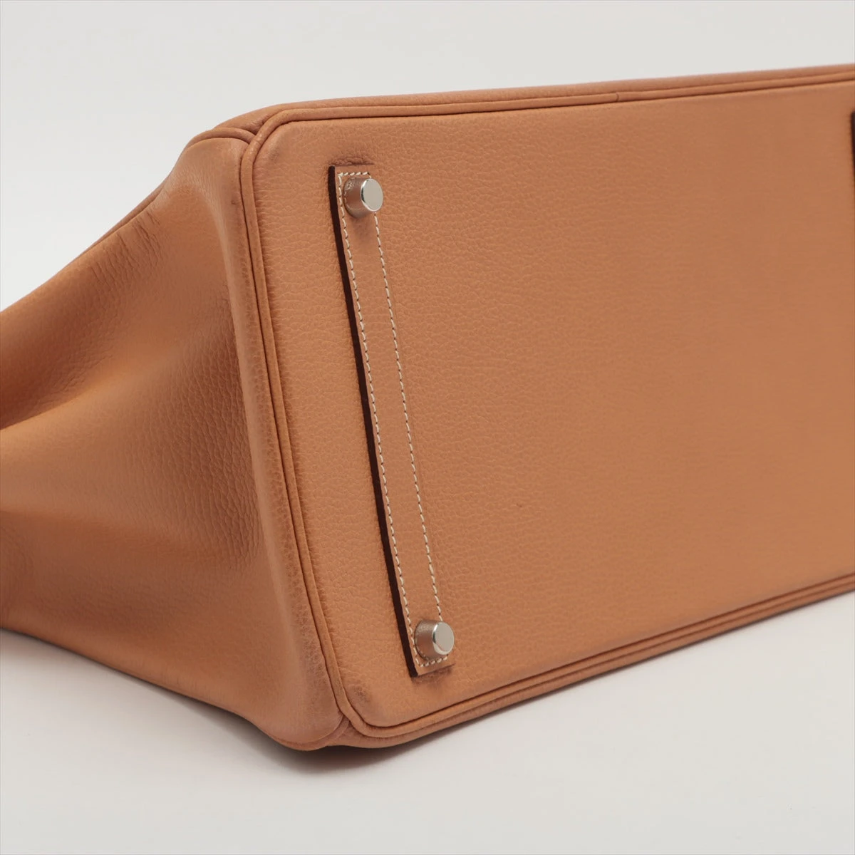 エルメス バーキン35 アルデンヌ ナチュラル シルバー金具 □J