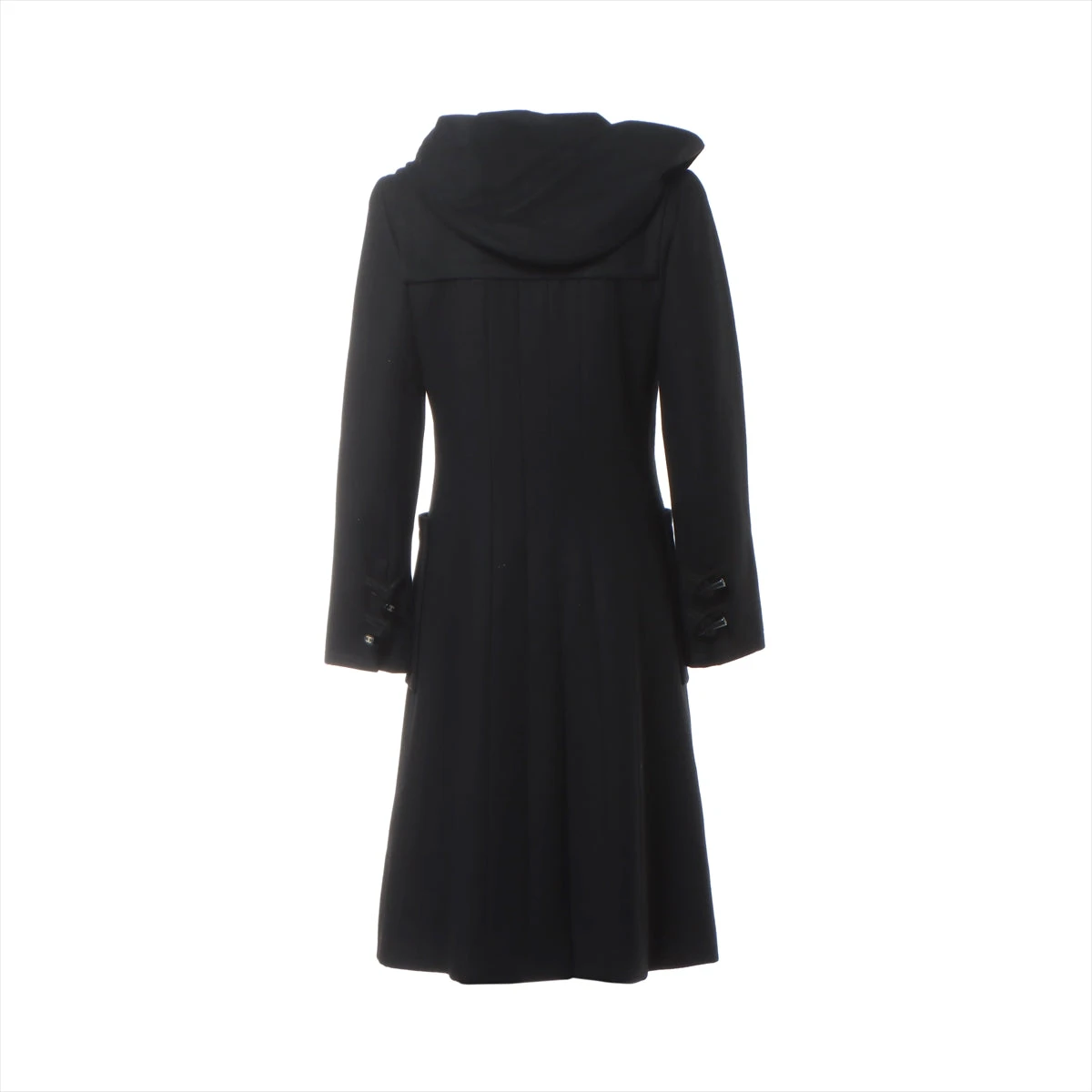 シャネル ココマーク 06A ウール×シルク ダッフルコート 36 レディース