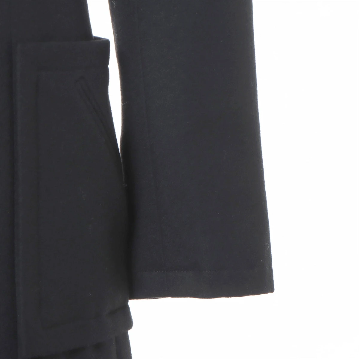 シャネル ココマーク 06A ウール×シルク ダッフルコート 36 レディース