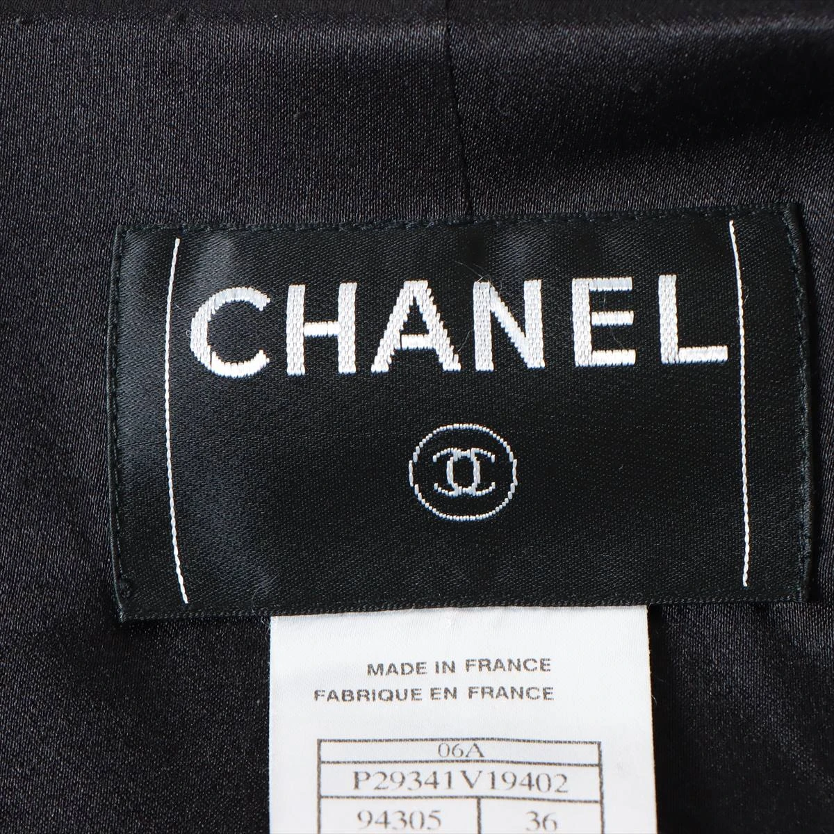 シャネル ココマーク 06A ウール×シルク ダッフルコート 36 レディース