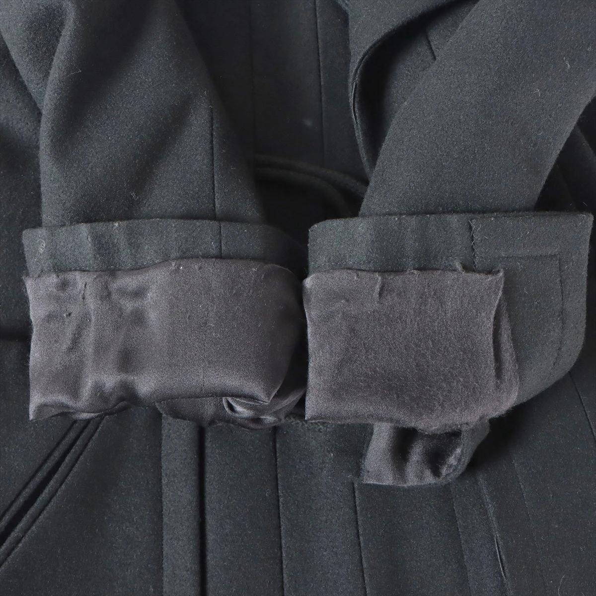 シャネル ココマーク 06A ウール×シルク ダッフルコート 36 レディース