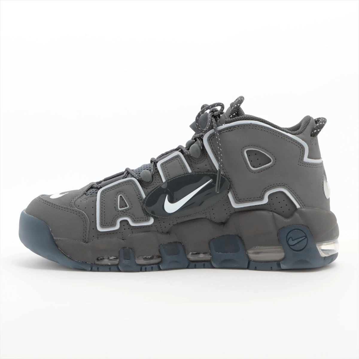 ナイキ AIR MORE UPTEMPO '96 レザー ハイカットスニーカー 27.5
