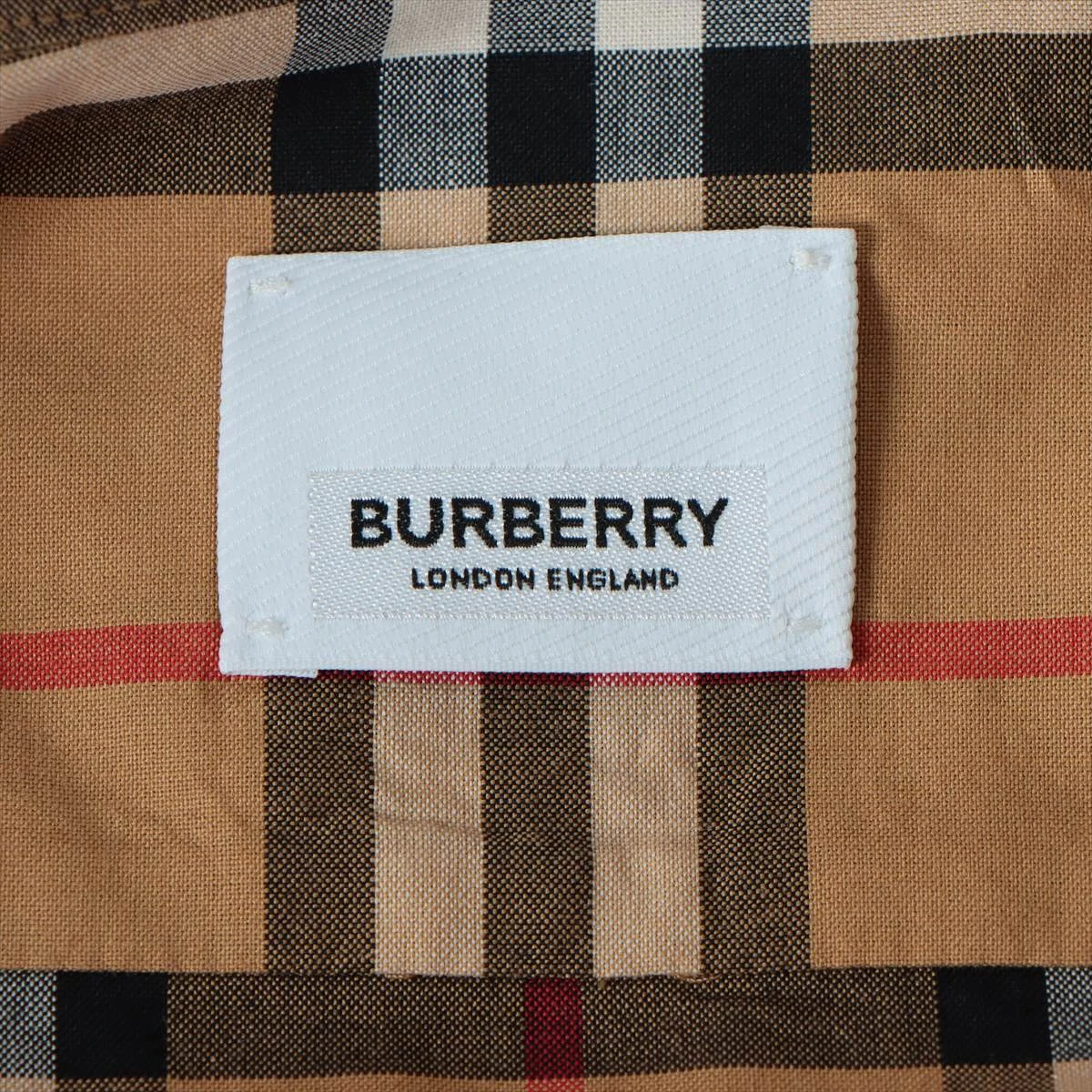 バーバリー　Burberryシャツ　38 BURBERRY BLACK LABEL バーバリーブラックレーベル サイズ38
