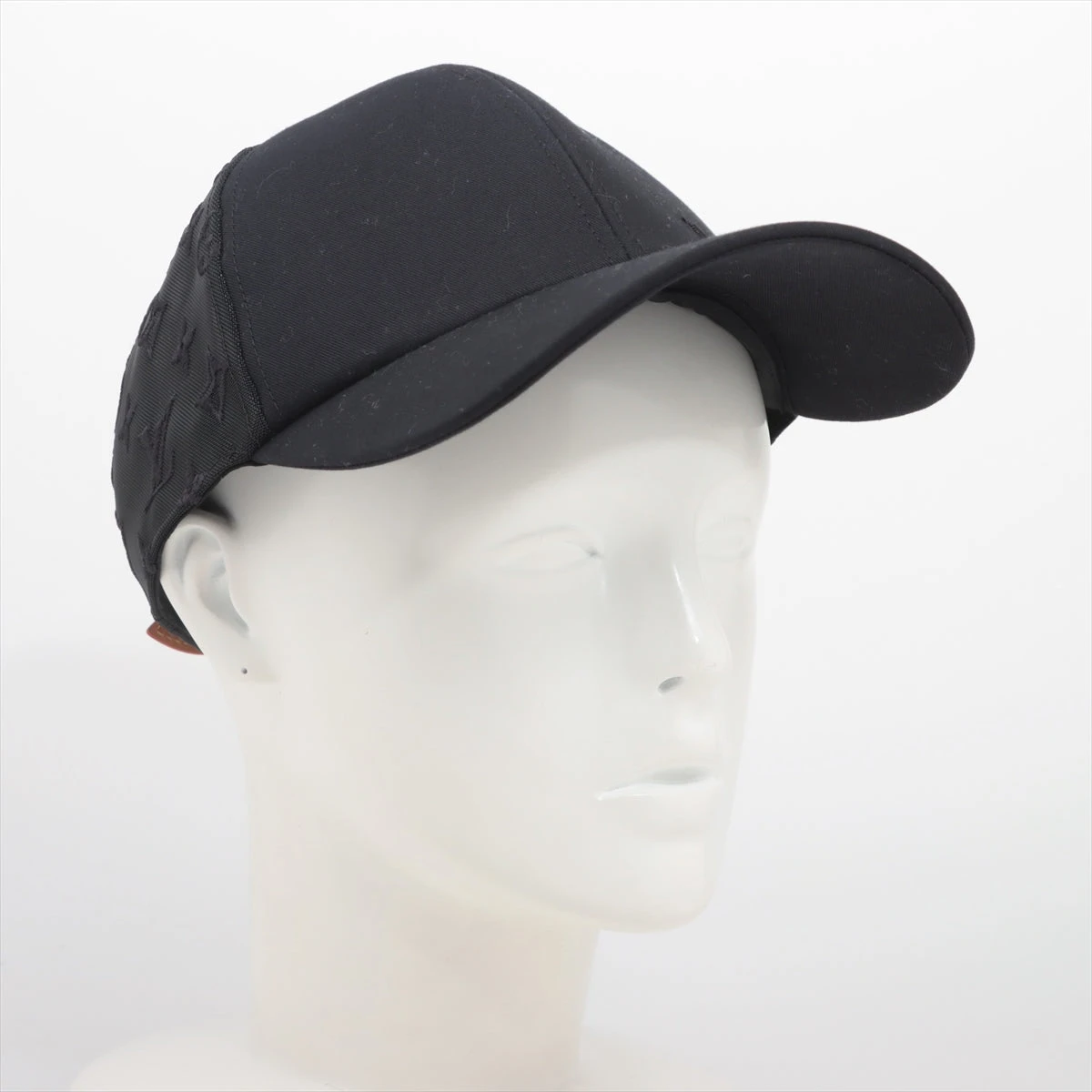 ヴィトン NX1221 キャップ コットン×ナイロン ブラック M77115 ヴィトン NX1221 キャップ コットン×ナイロン ブラック M77115