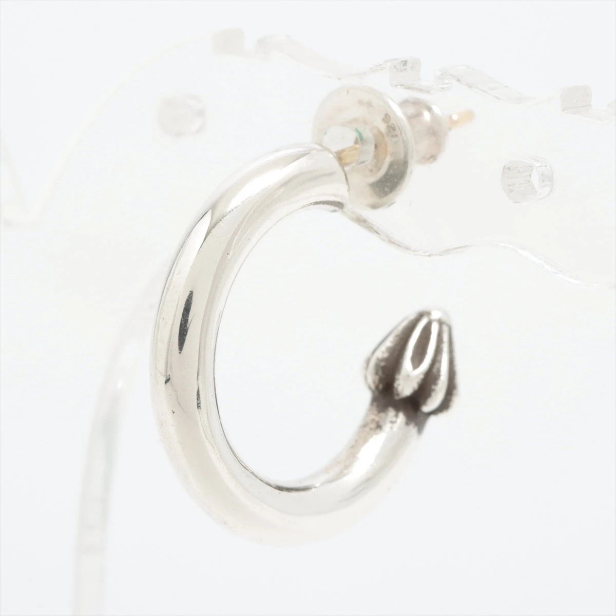 ★ぱんだ★クロムハーツ★プレーンフープ★送料込★ クロムハーツ HOOP PLAIN/プレーンフープ シルバーピアス メンズ