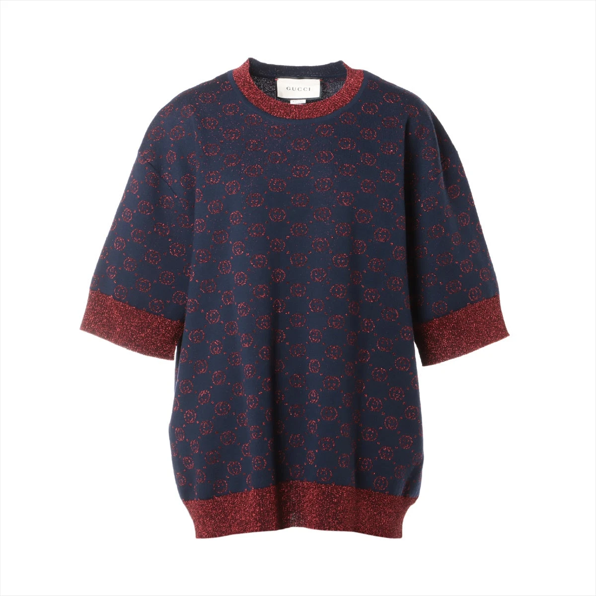 新品タグ付き✨22ssモデル✨グッチ ニット GGモノグラム ウール M〜L相当 新品タグ付き 22ss グッチ ニット GGモノグラム ウール L〜XL相当