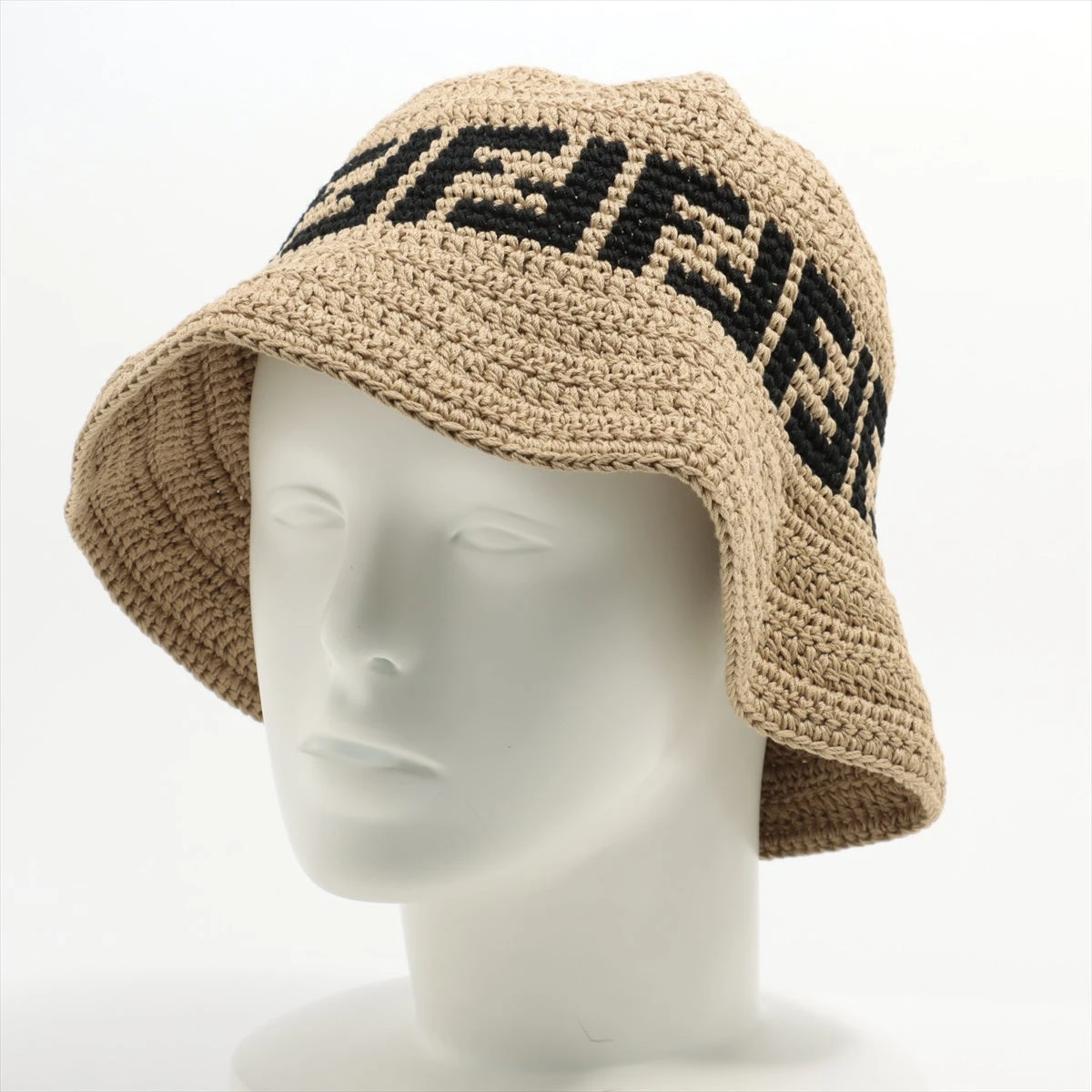 フェンディ ズッカ 帽子｜ベージュ｜中古ブランド品・ブランド
