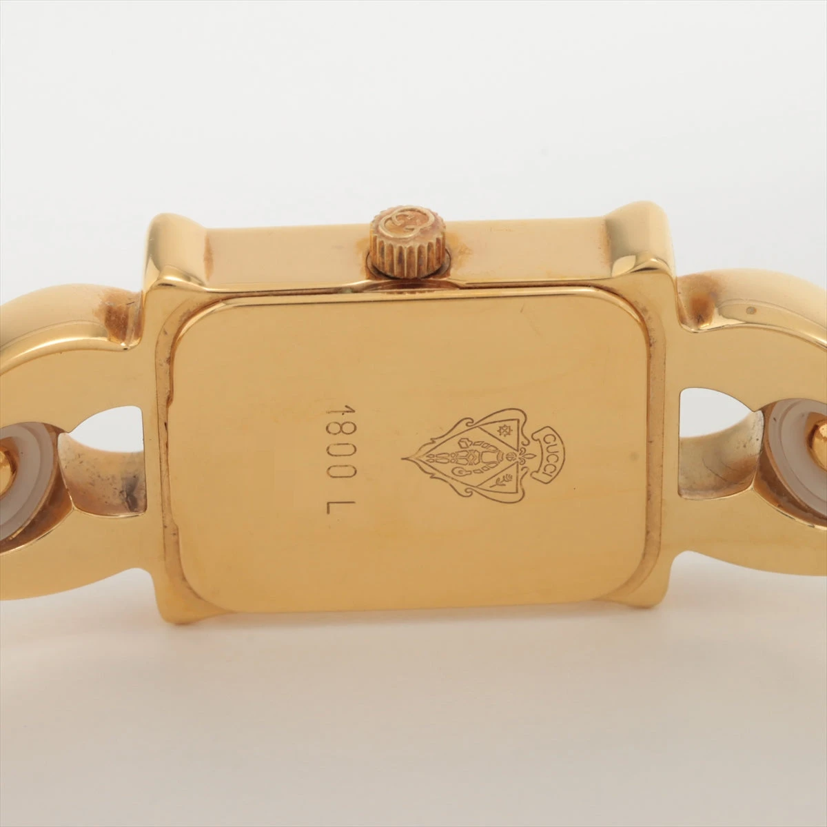 グッチ チェンジベルト 1800L GP QZ 白文字盤 A2041079｜中古ブランド