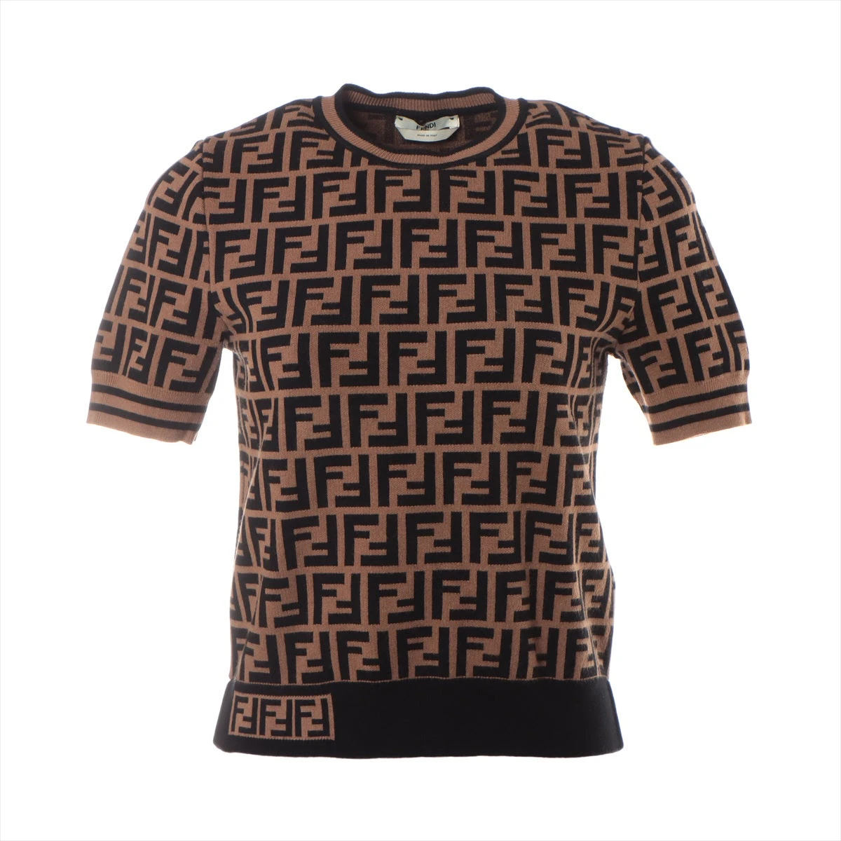 【新品】ラストSALE！　FENDI フェンディ　10A  セーター　グリーン系 FENDI ニットセーター | グレー | FARFETCH JP