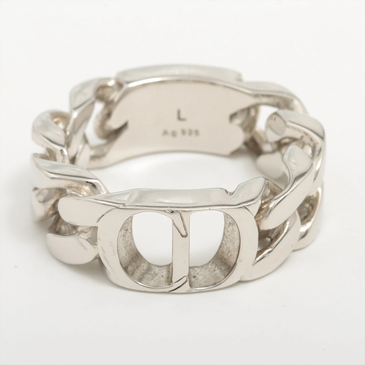 12764◇DIOR ディオール CDダイヤモンド リング/指輪【S 約17号