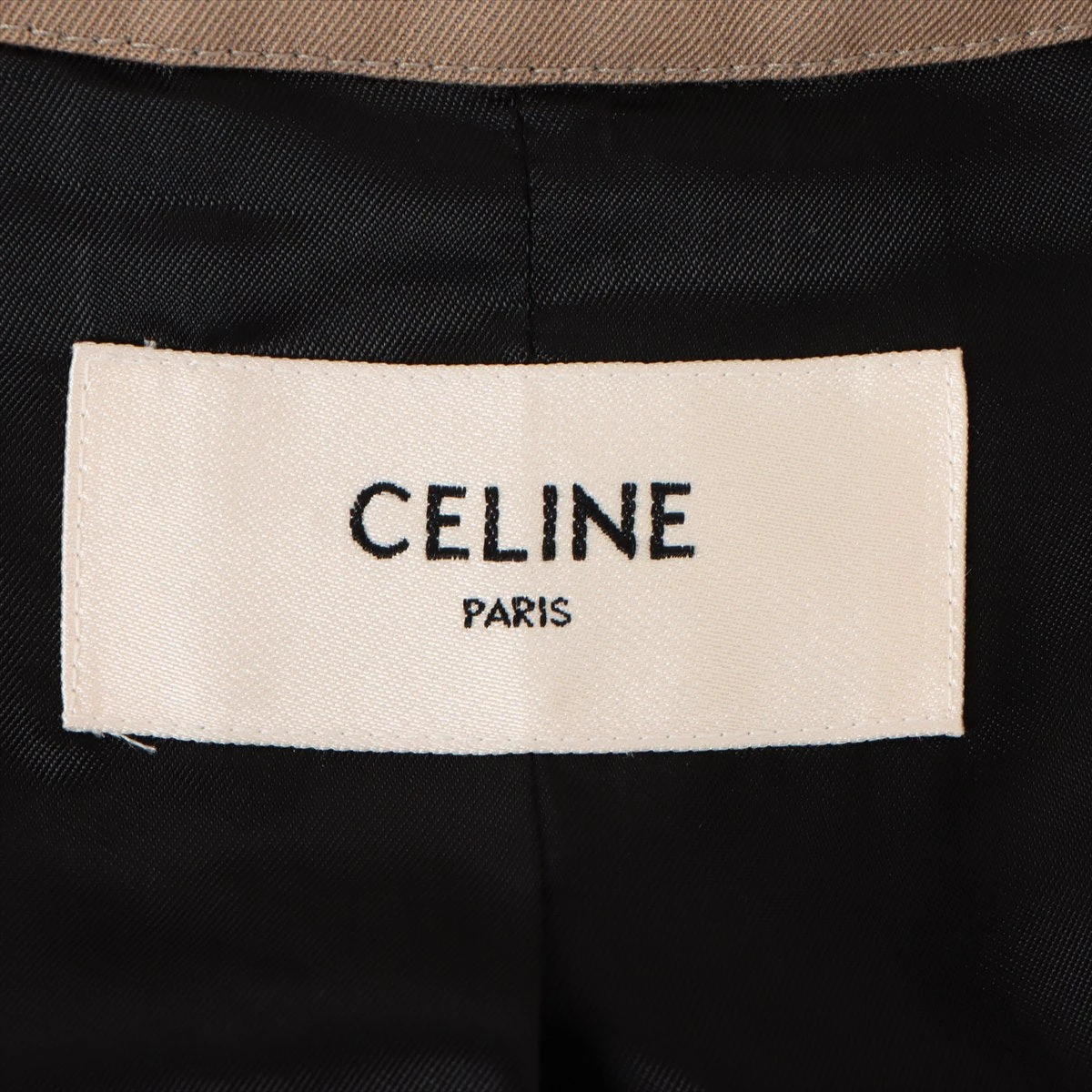 セリーヌ トレンチコート 2M015984C 【34】CELINE CELINE セリーヌ ベージュ 19SS 2M015984C ダブルブレスト