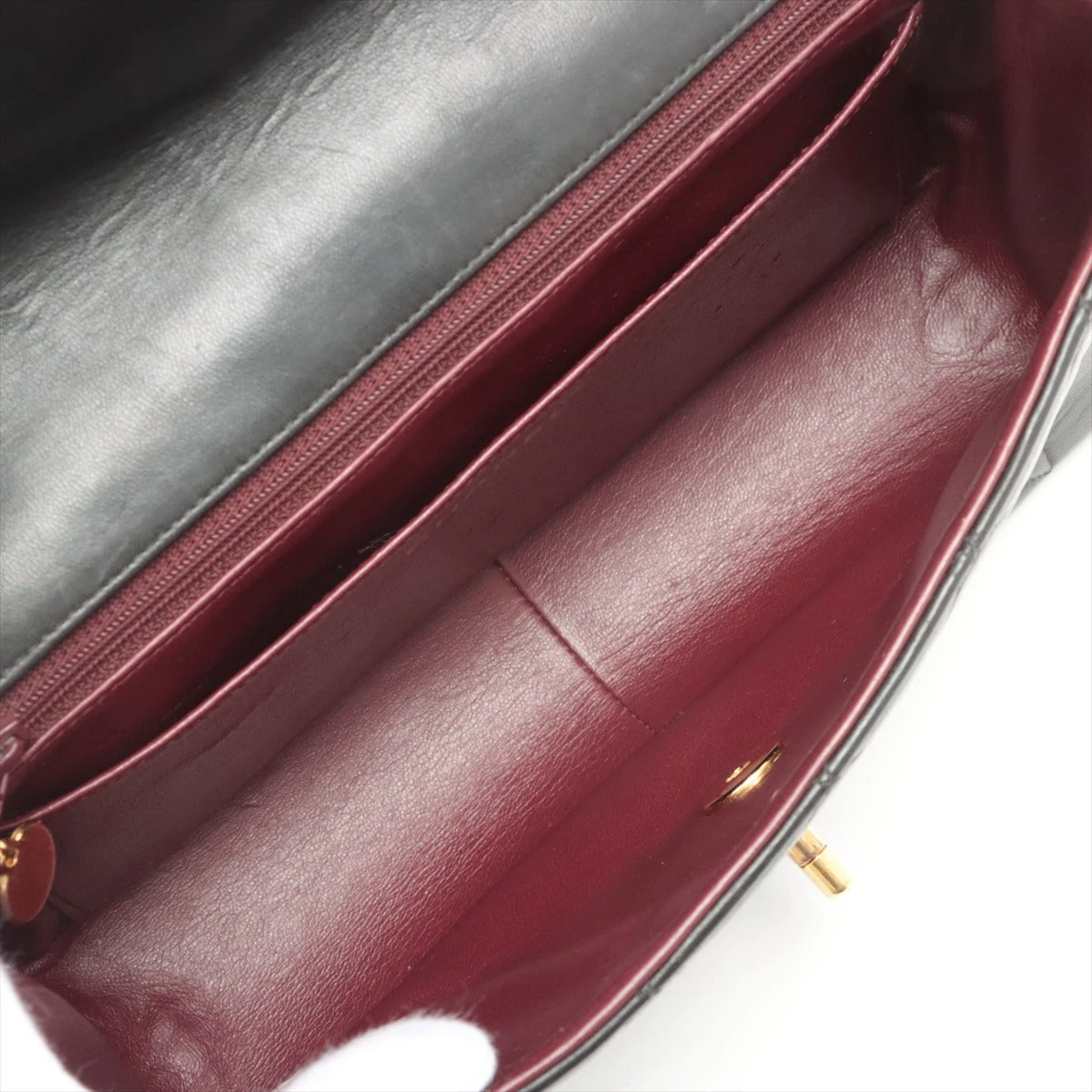 シャネル マトラッセ ラムスキン チェーンショルダーバッグ ダイアナ