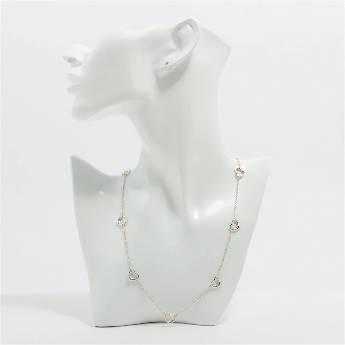 ティファニー オープンハート ネックレス 925 7.3g シルバー