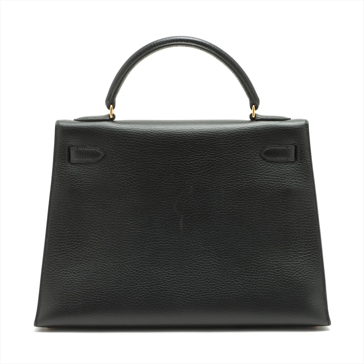 希少【HERMES】ケリー 32 トワルアッシュ ブラック 〇F刻印 AP110628.JPG