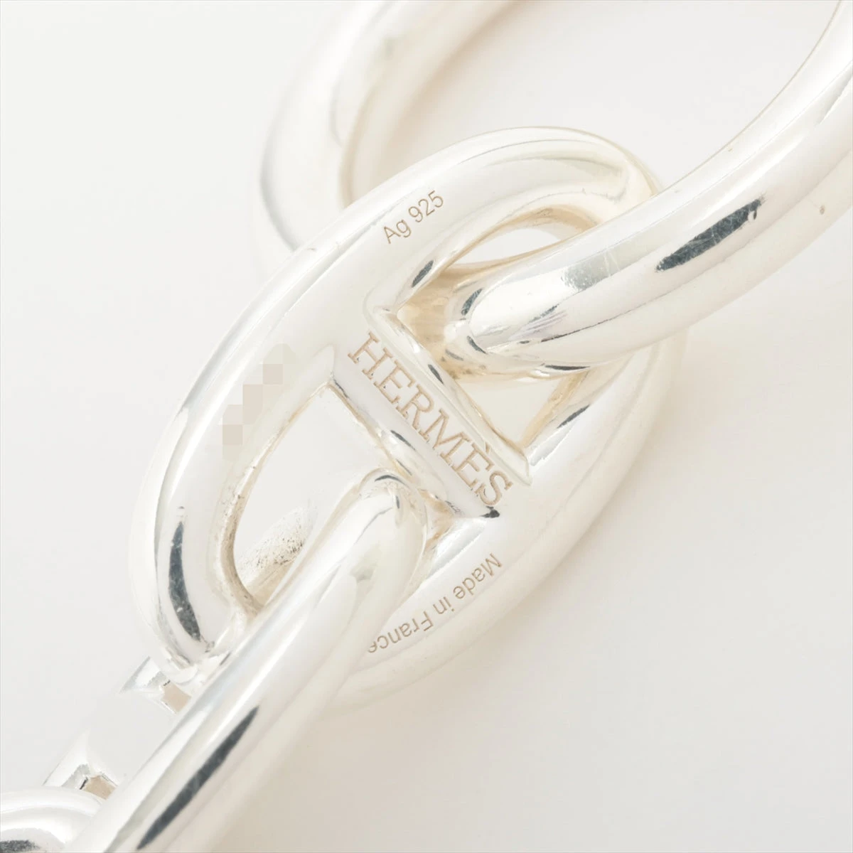 エルメス シェーヌダンクルGM ブレスレット 13コマ 925 72.6g
