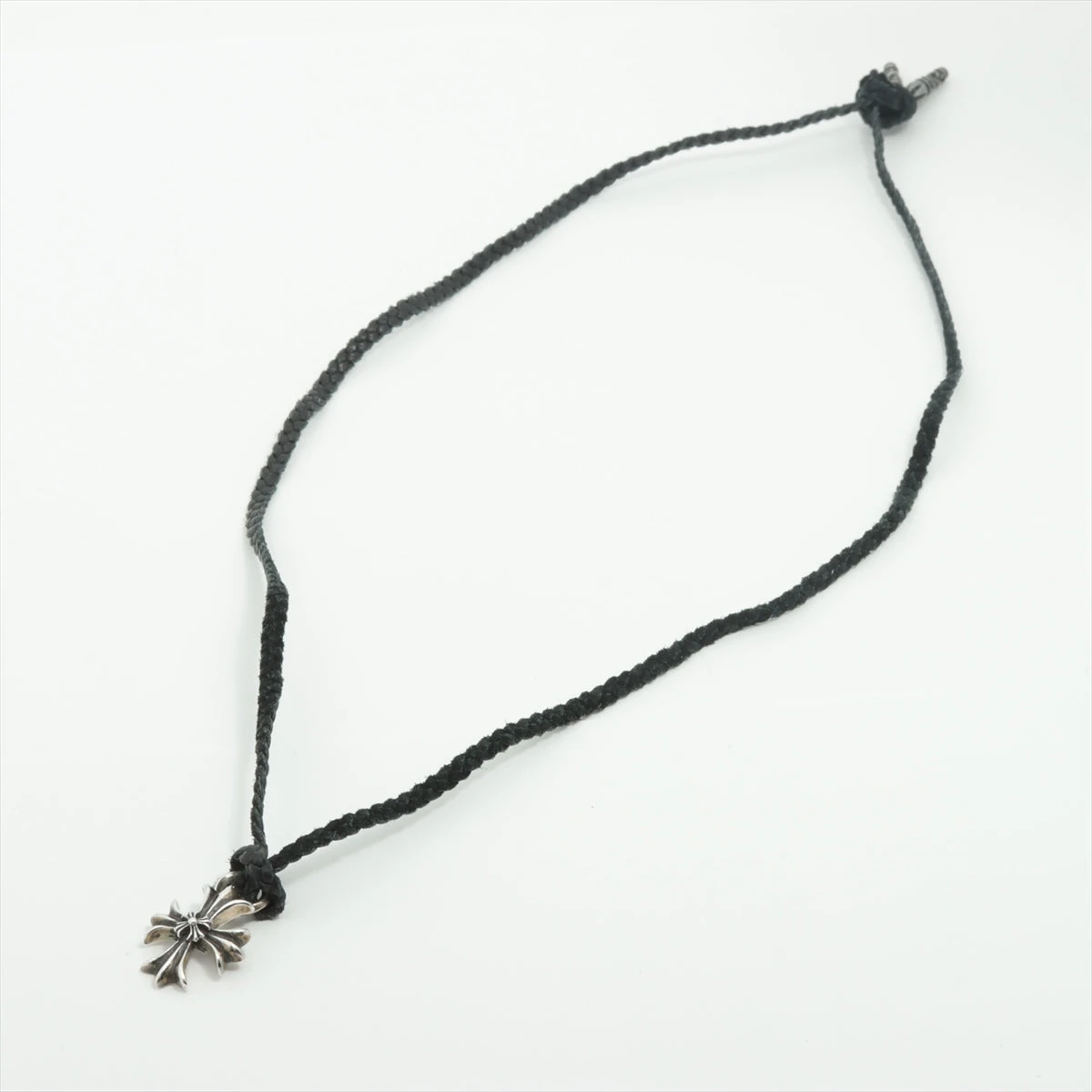 クロムハーツ CHプラス ペンダントトップ レザー×925 22.6g レザー