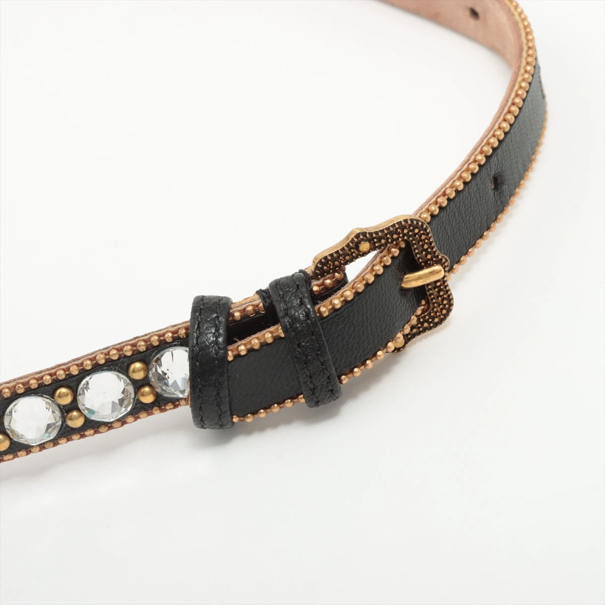 希少美品　GUCCI グッチ　チョーカー　マーモント　ダブルG 　ラインストーン m83036265127_1.jpg?1714204318