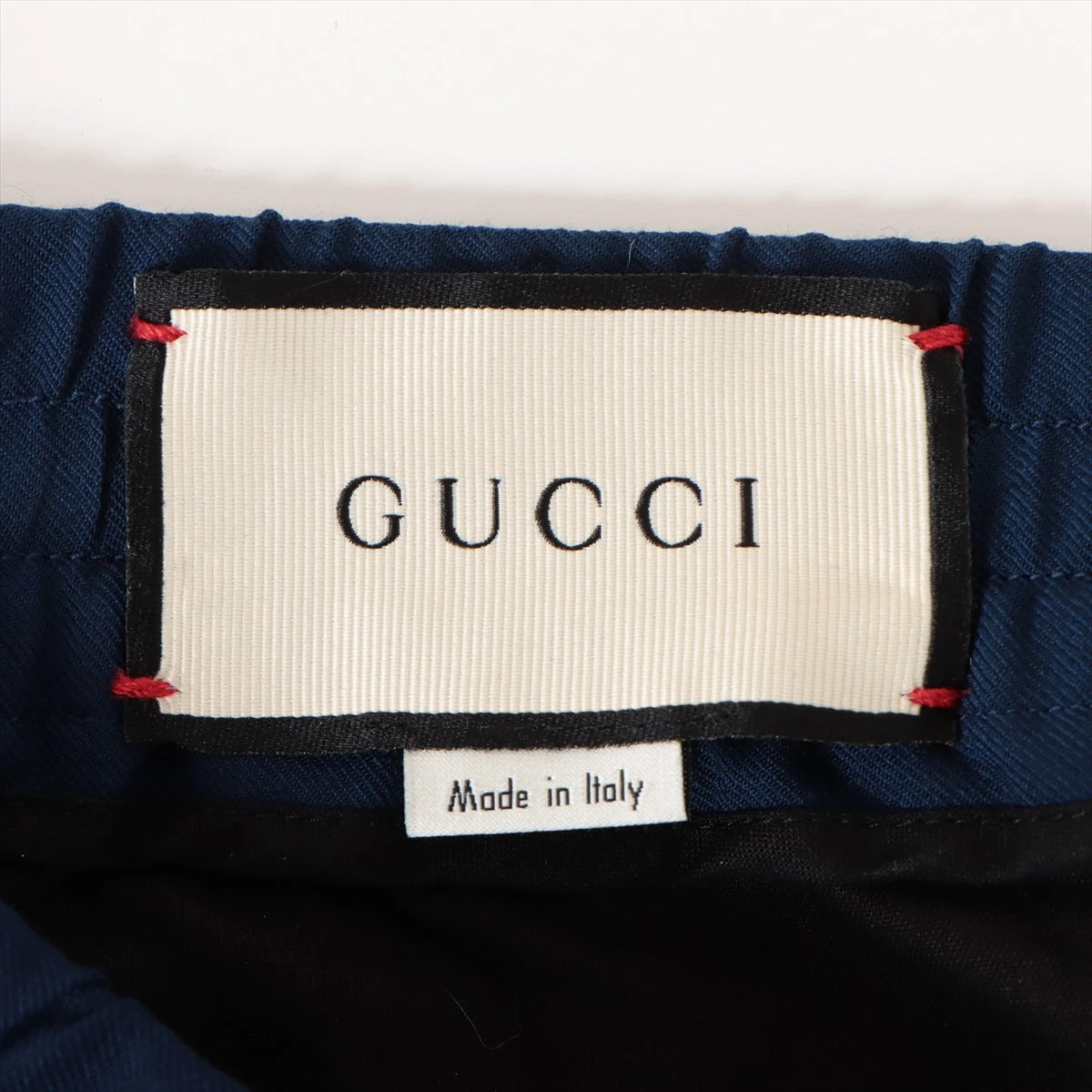 グッチ シェリーライン 18年 ウール×モヘヤ スラックス 48