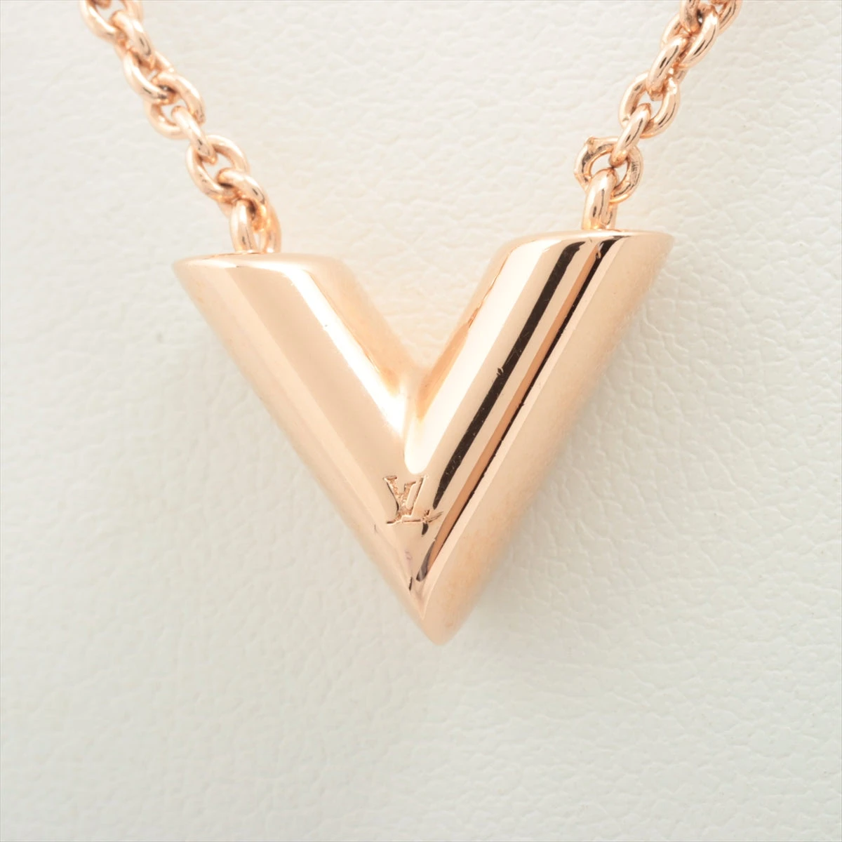 工藤 ヴィトン M80137 エセンシャルV PG ネックレス 新品仕上済 ルイヴィトン 新品仕上済 LOUIS VUITTON M80137 エセンシャルV