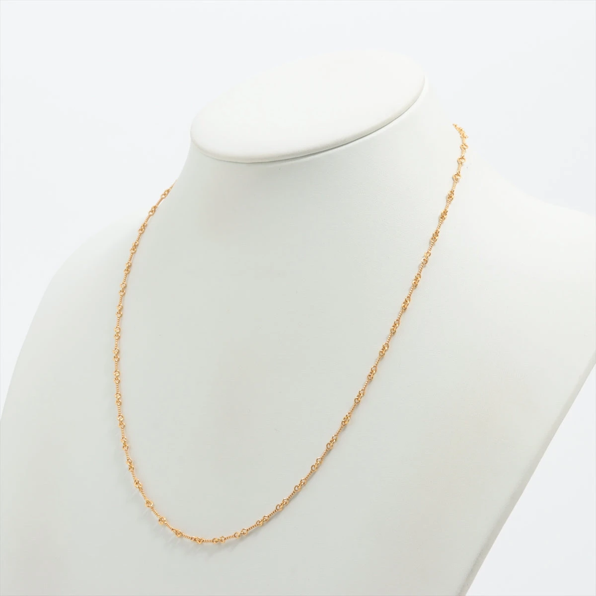 クロムハーツ ツイストチェーン 20インチ ネックレス 22k 9.2g