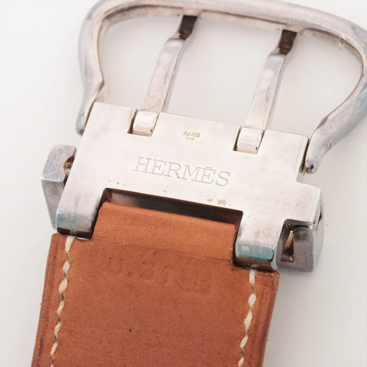 Hermès ブックルセリエ Ag925 × レザー ブレスレット HERMES】レザーコンビブックルセリエブレスレット【買取入荷情報