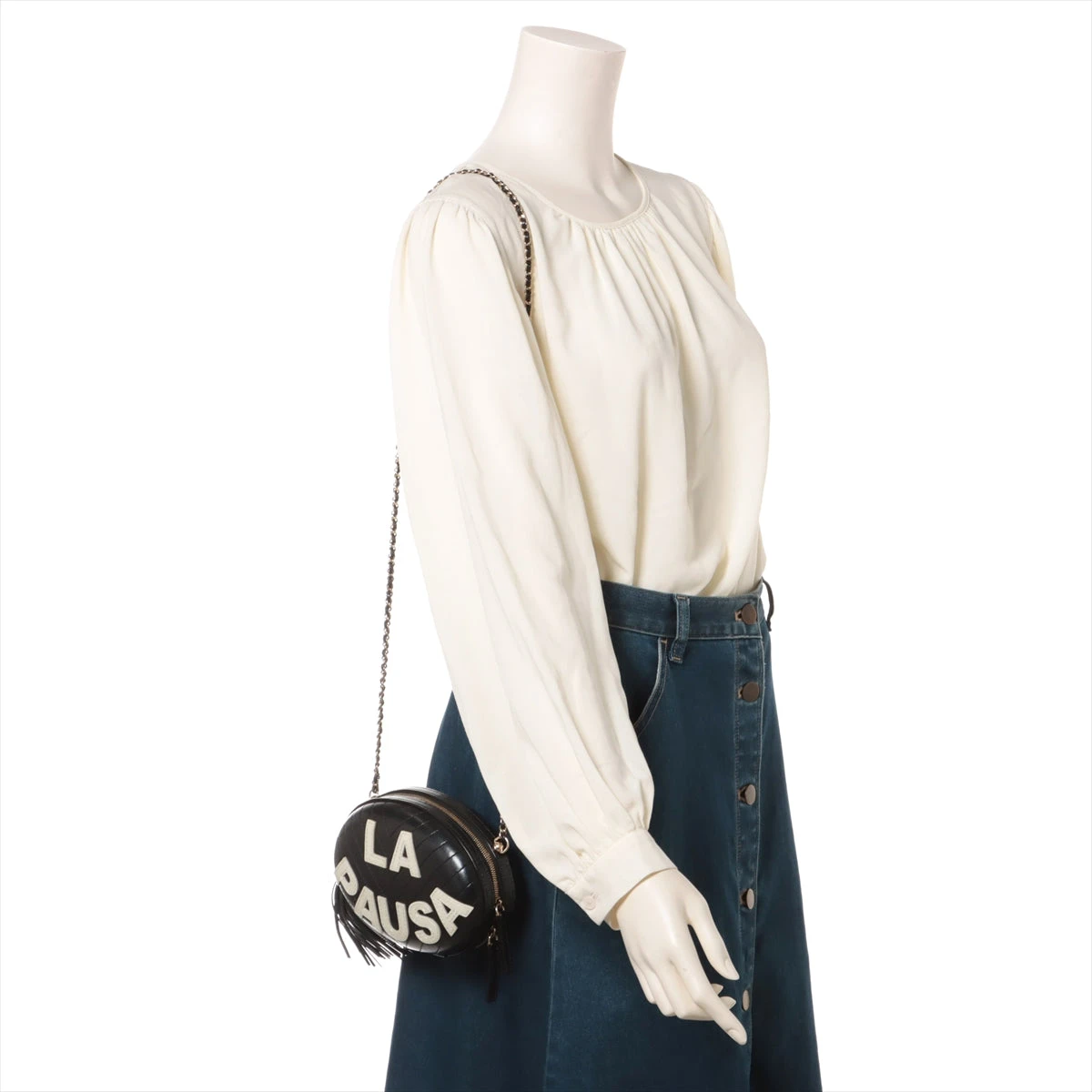 未使用級✨ CHANEL ラパウザ フリンジ ショルダーバッグ 27番台 未使用級✨ CHANEL ラパウザ フリンジ ショルダーバッグ 27番台