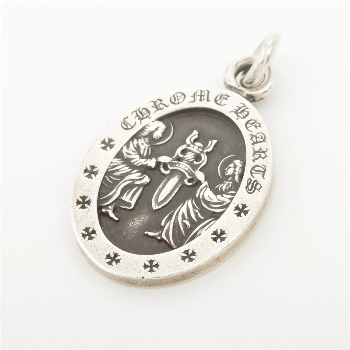 楽天市場】【CHROME HEARTS クロムハーツ】Angel medal Oval (S