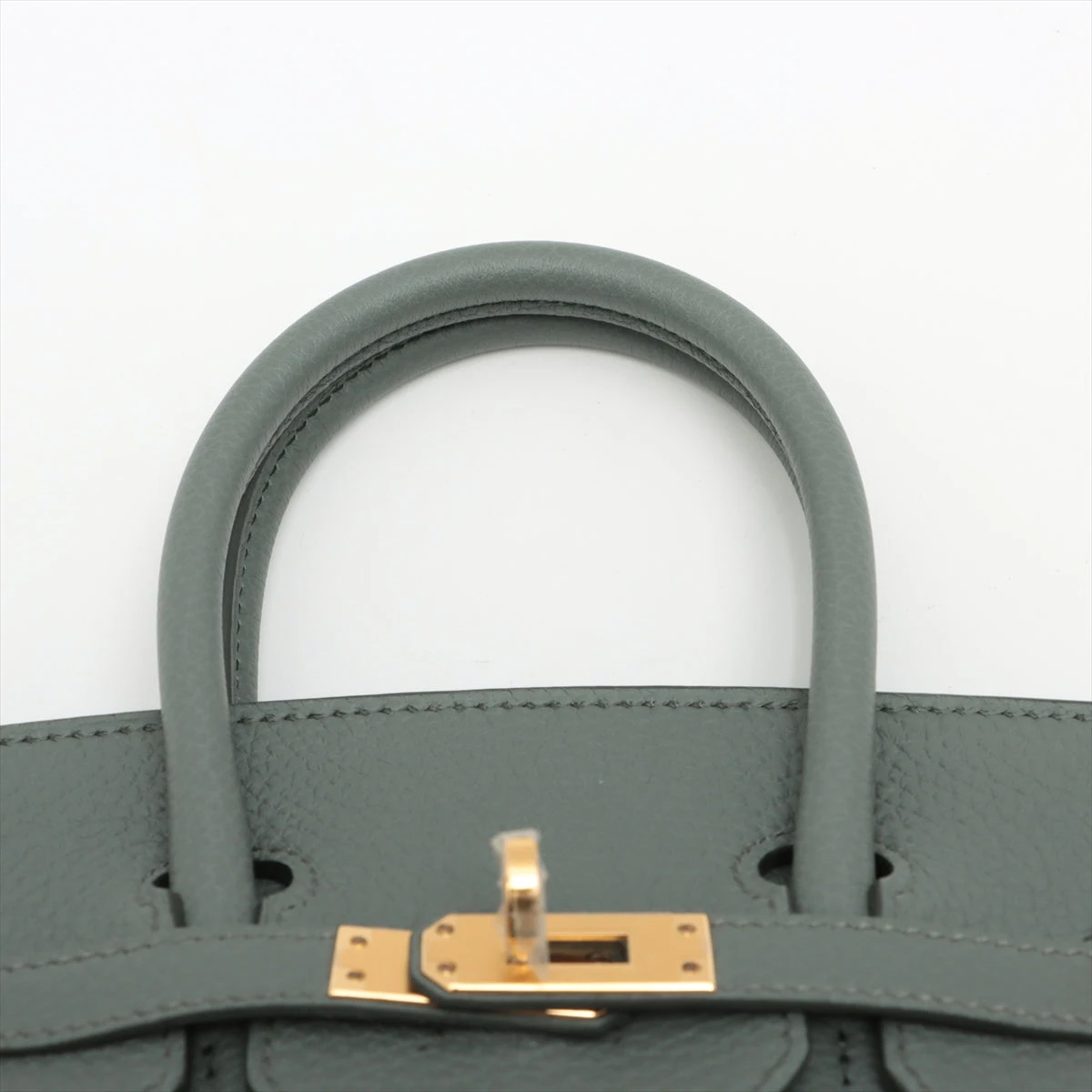 個包装】エルメス バーキン25 トゴ ヴェールアマンド ゴールド金具 B 