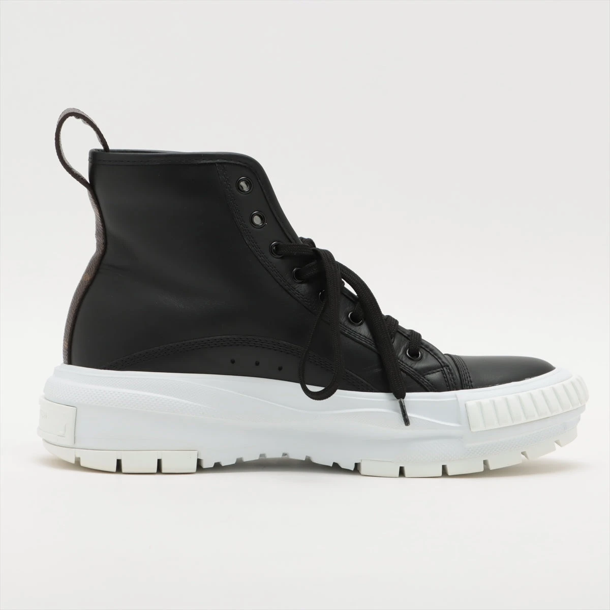 ルイヴィトン　スニーカー　レザー　ハイカット　スクァッドライン ヴィトン LVスクァッドライン 22年 レザー ハイカットスニーカー