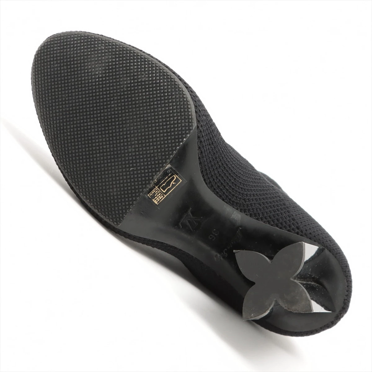 Louis Vuitton ニットブーツ　モノグラム　36 Louis Vuitton ニットブーツ モノグラム 36
