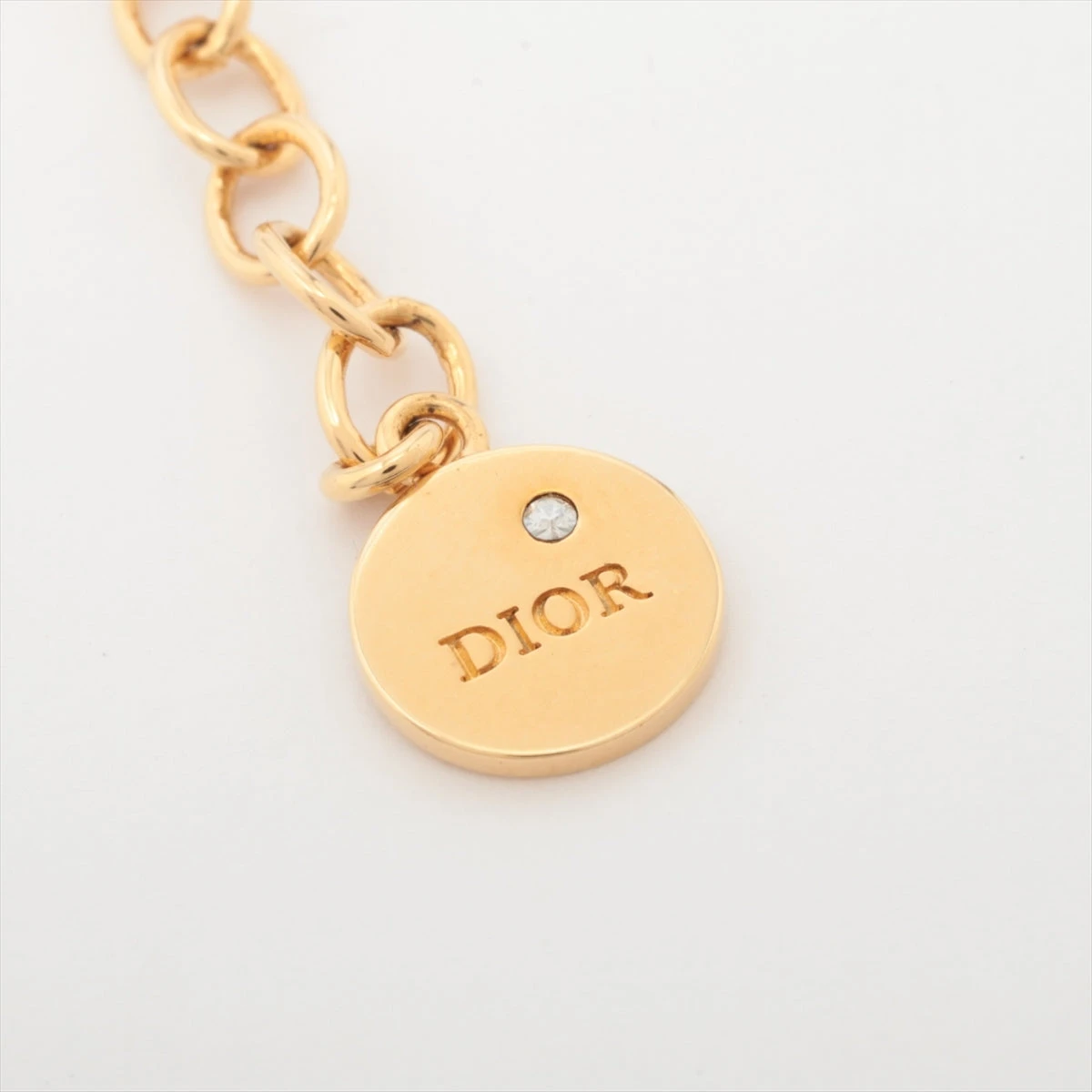 DIOR パール ゴールド ブレスレット ラインストーン付 楽天市場】【新品】DIOR ディオール CDブレスレット ブレスレット