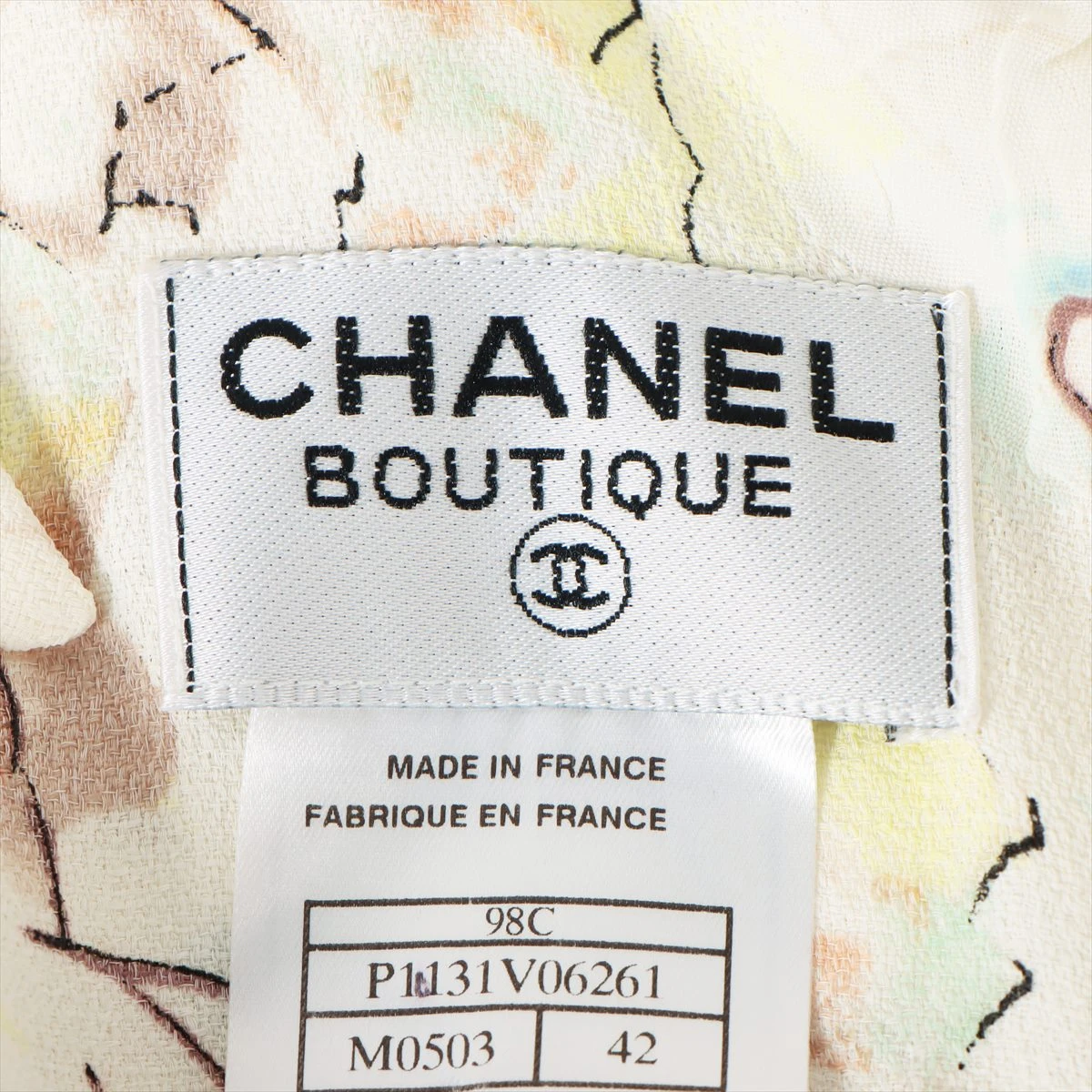 CHANEL キャミソール 花柄 イタリア製 サイズ 42 1620969420.jpg?1657851474
