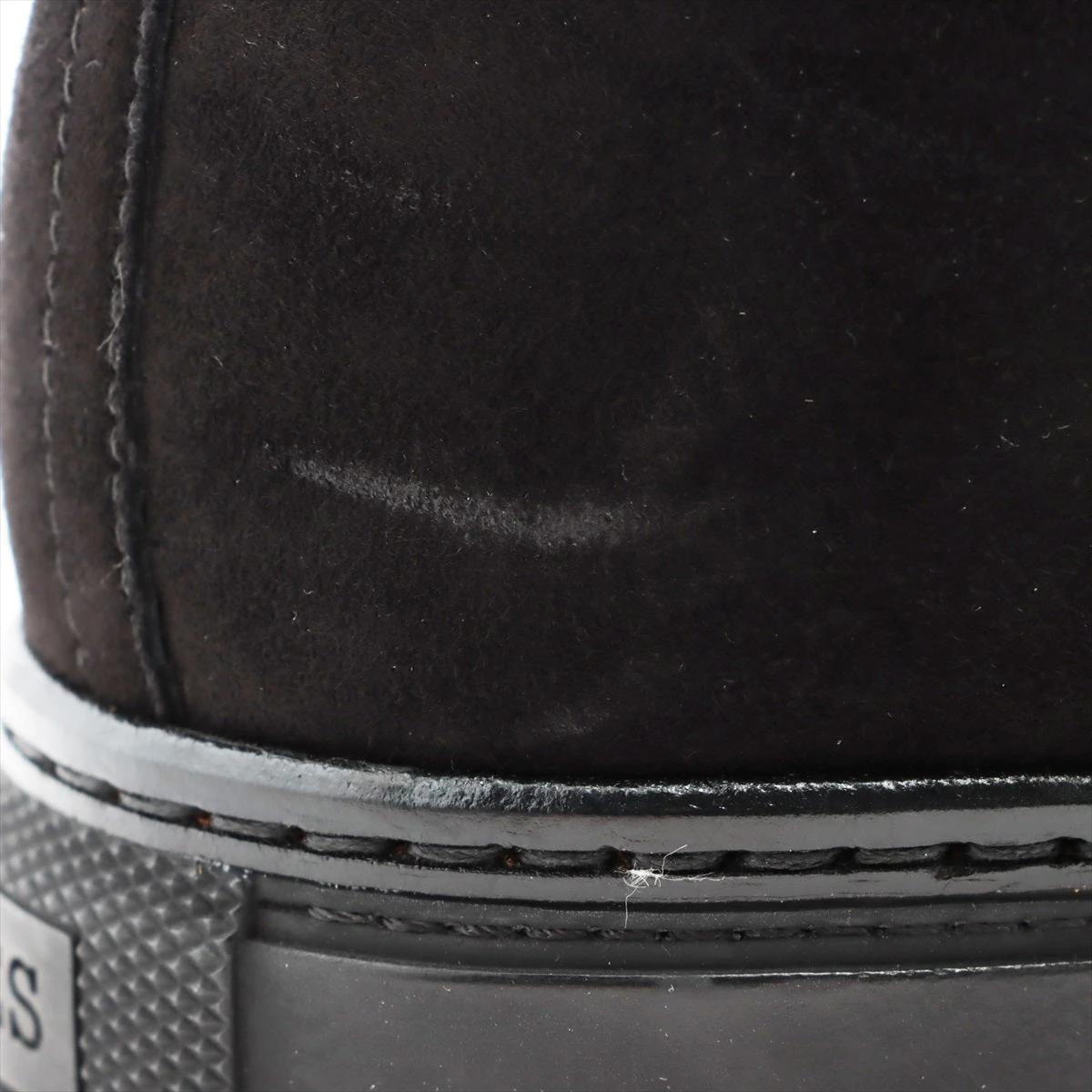 エルメス レザー×スエード ハイカットスニーカー 36