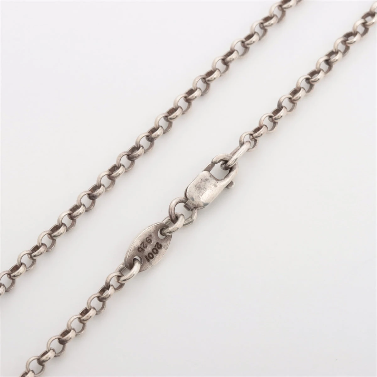 クロムハーツ 1ボールタイニーCHクロス ネックレス 925 12.0g ロール