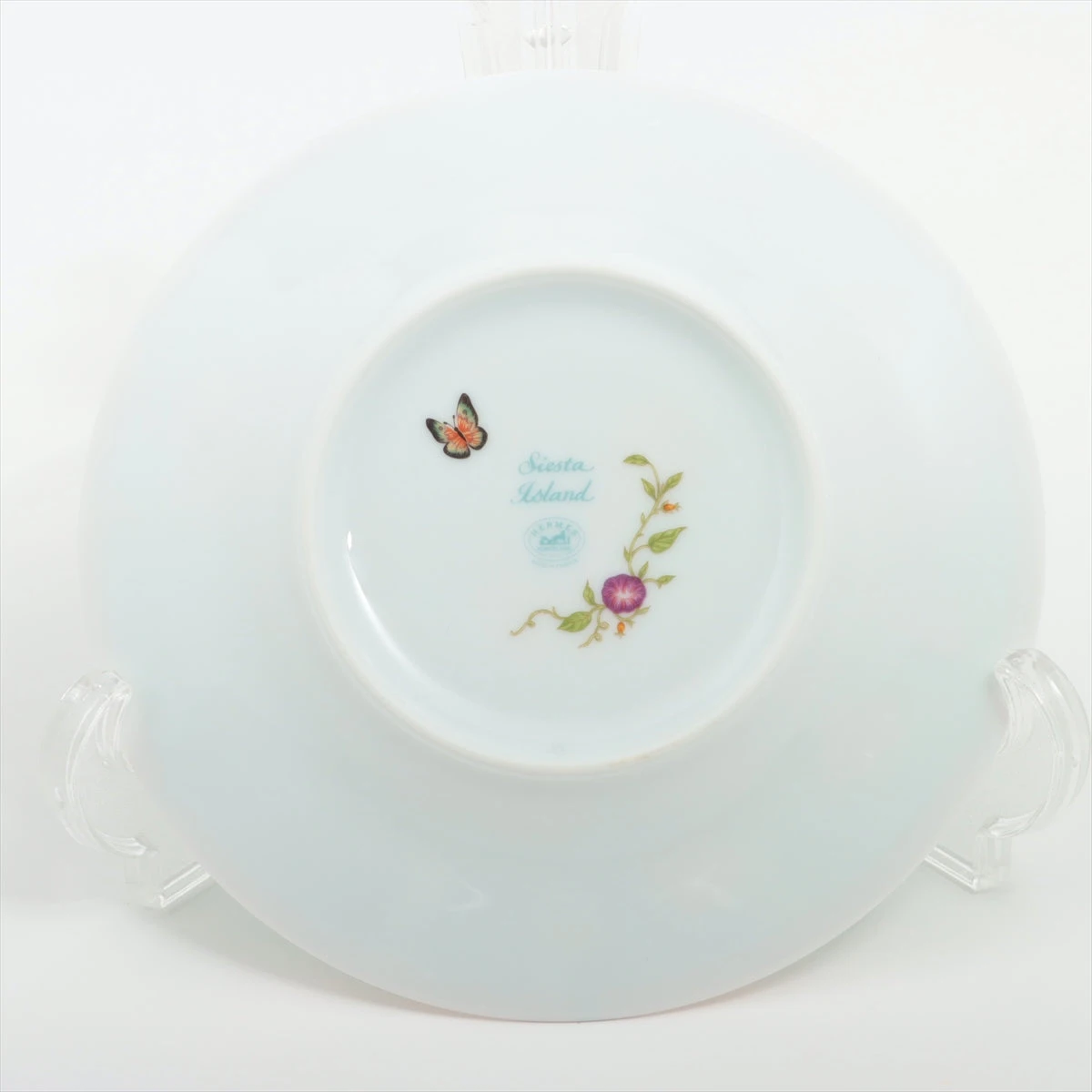 エルメス 陶器 シエスタ アイランド デザートプレート 箱付き 中古