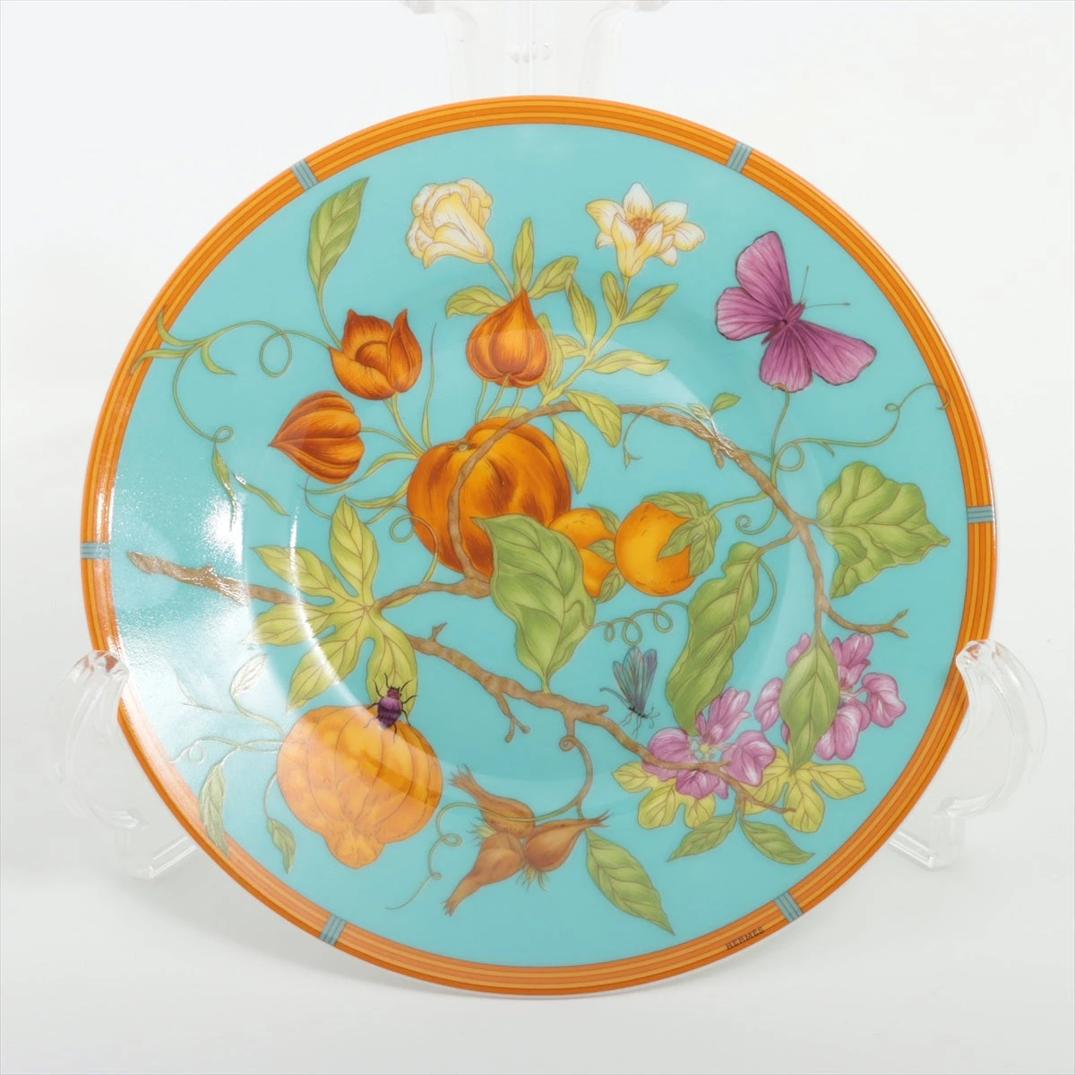 エルメス シエスタアイランド 陶器 ブルー レディース その他小物