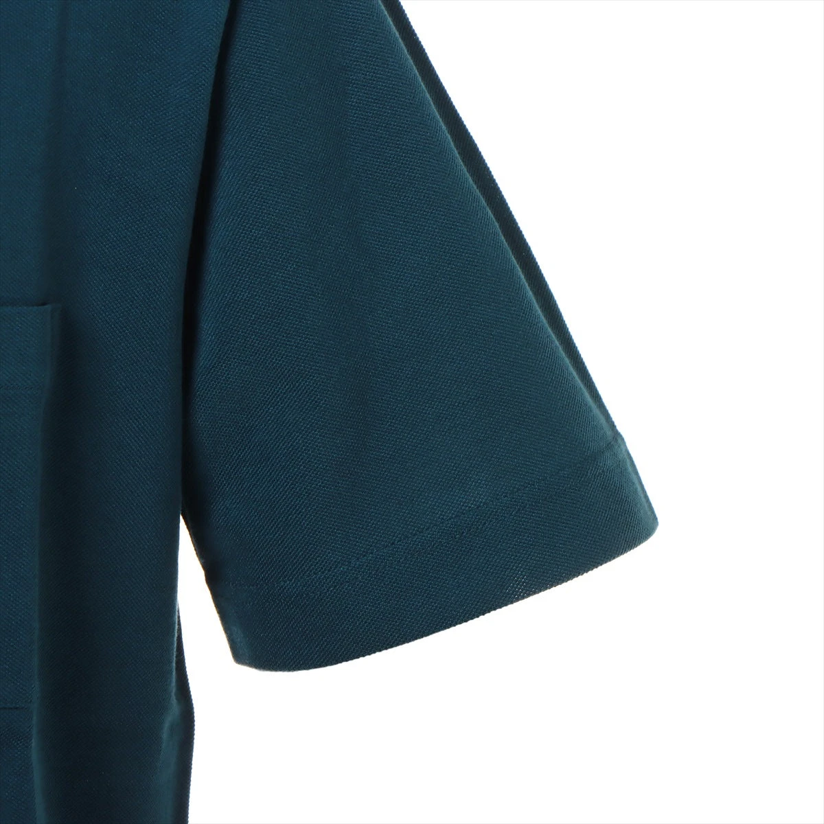 HERMES グリーン ポロシャツ M HERMES グリーン ポロシャツ M