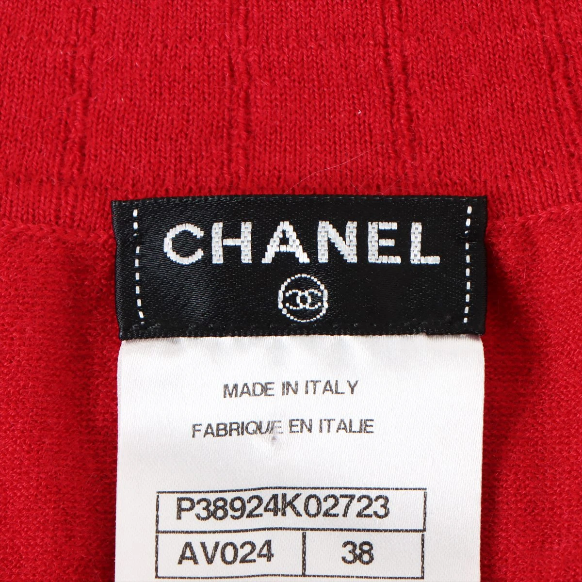 シャネル CHANEL ノースリーブセーター P30415 白 レディース 刺繍 07P 美品 トップス ノースリーブ CHANEL(シャネル) トップス(レディース) - 海外通販のBUYMA