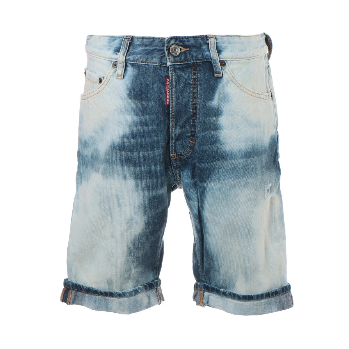 uni's room■2color コットンハーフデニムパンツ PT-SS21-20 ディースクエアード コットン デニムパンツ 44 メンズ ブルー